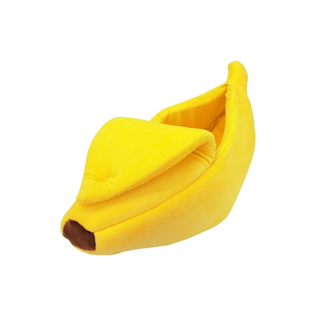 Floofi Banana Pet Bed (M Yellow)