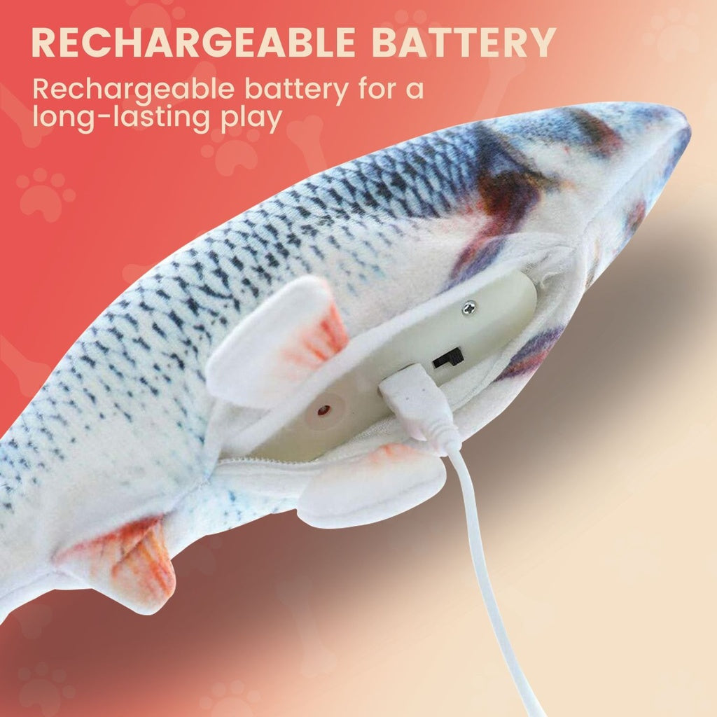 Floofi USB Electric Fish Toy (Crucian Carp)