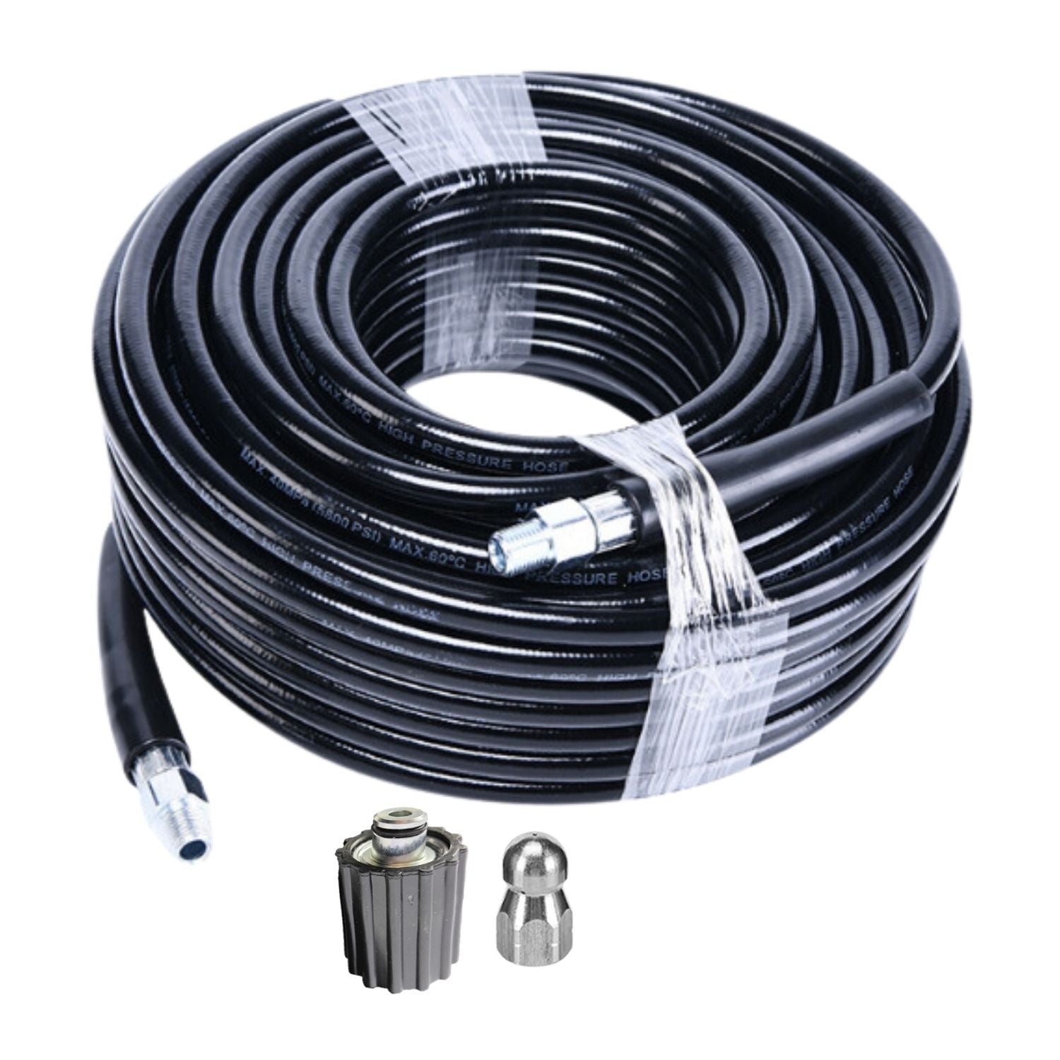 20m 5800PSI High Pressure Cleaning Washer Hose - RYNOMATE