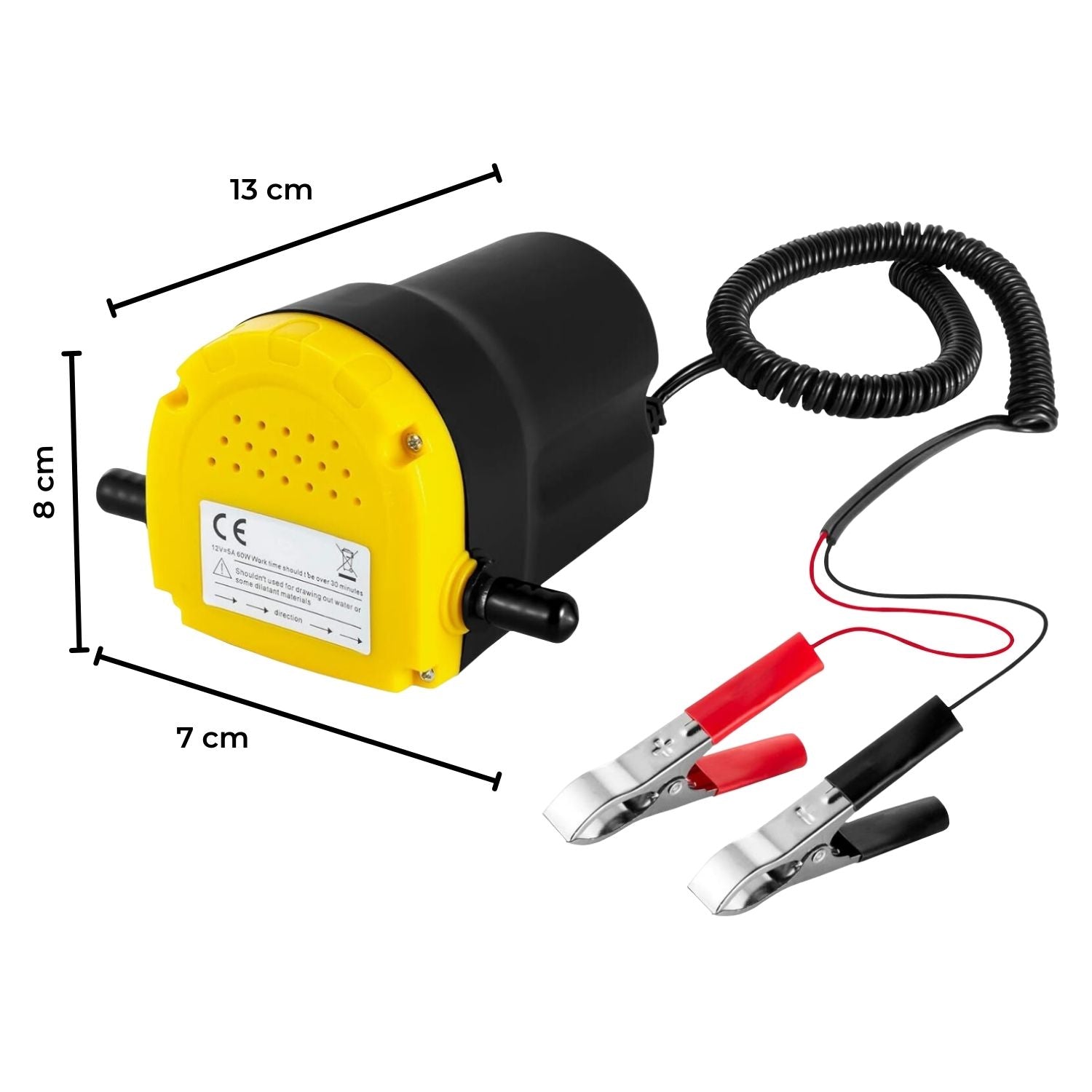 High Flow 12V Portable Transfer Pump 45L/m for Oils