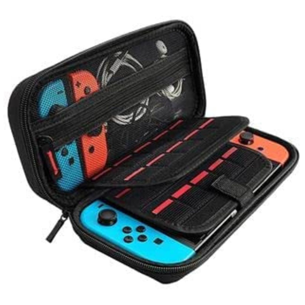 Water-Resistant Nintendo Switch Case, 20-Card Holder, Black - Voctus