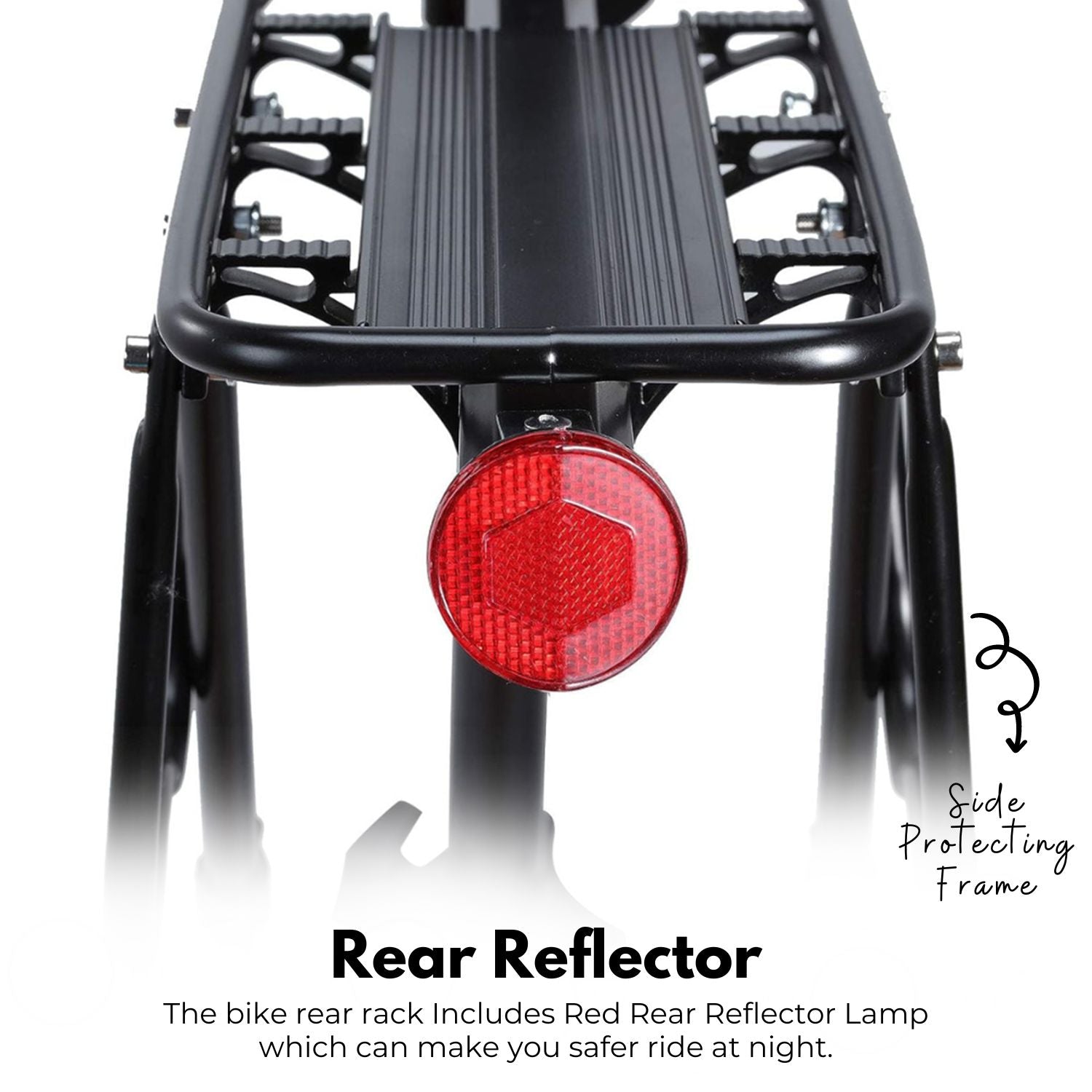 VERPEAK Bike Rear Rack (Black)