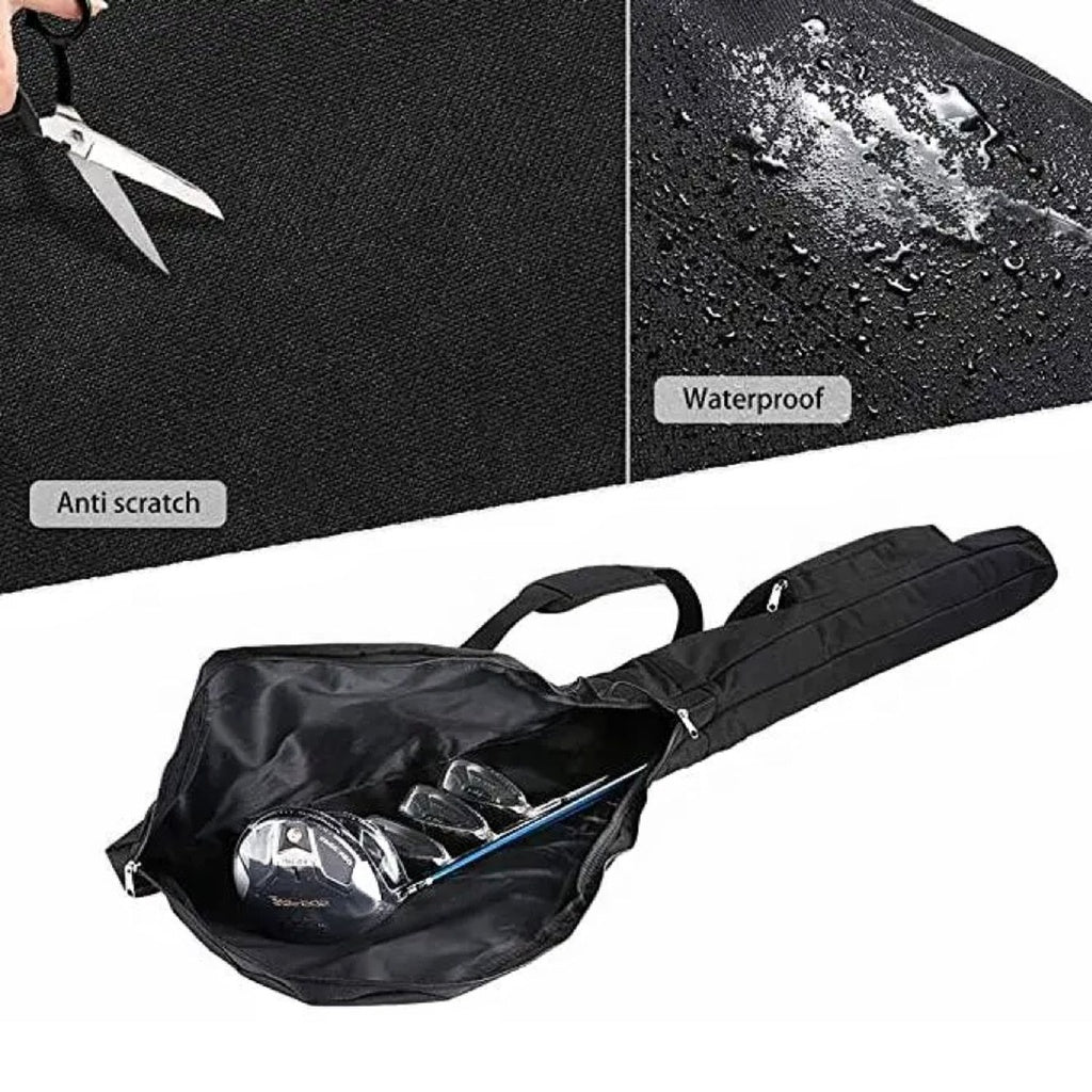 VERPEAK Foldable Golf Lightweight Carry Bag (Black)