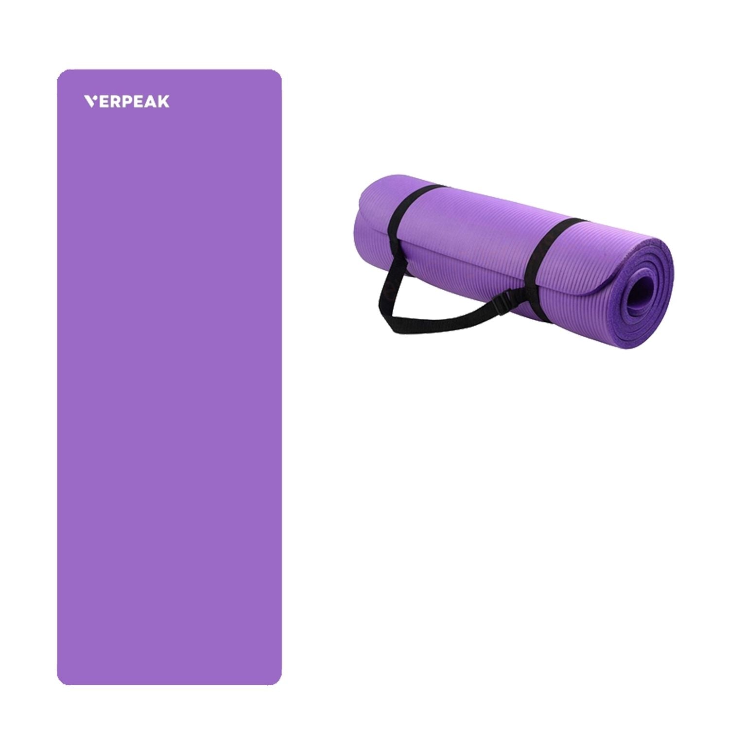 Verpeak NBR Yoga Mat 2.0CM Purple