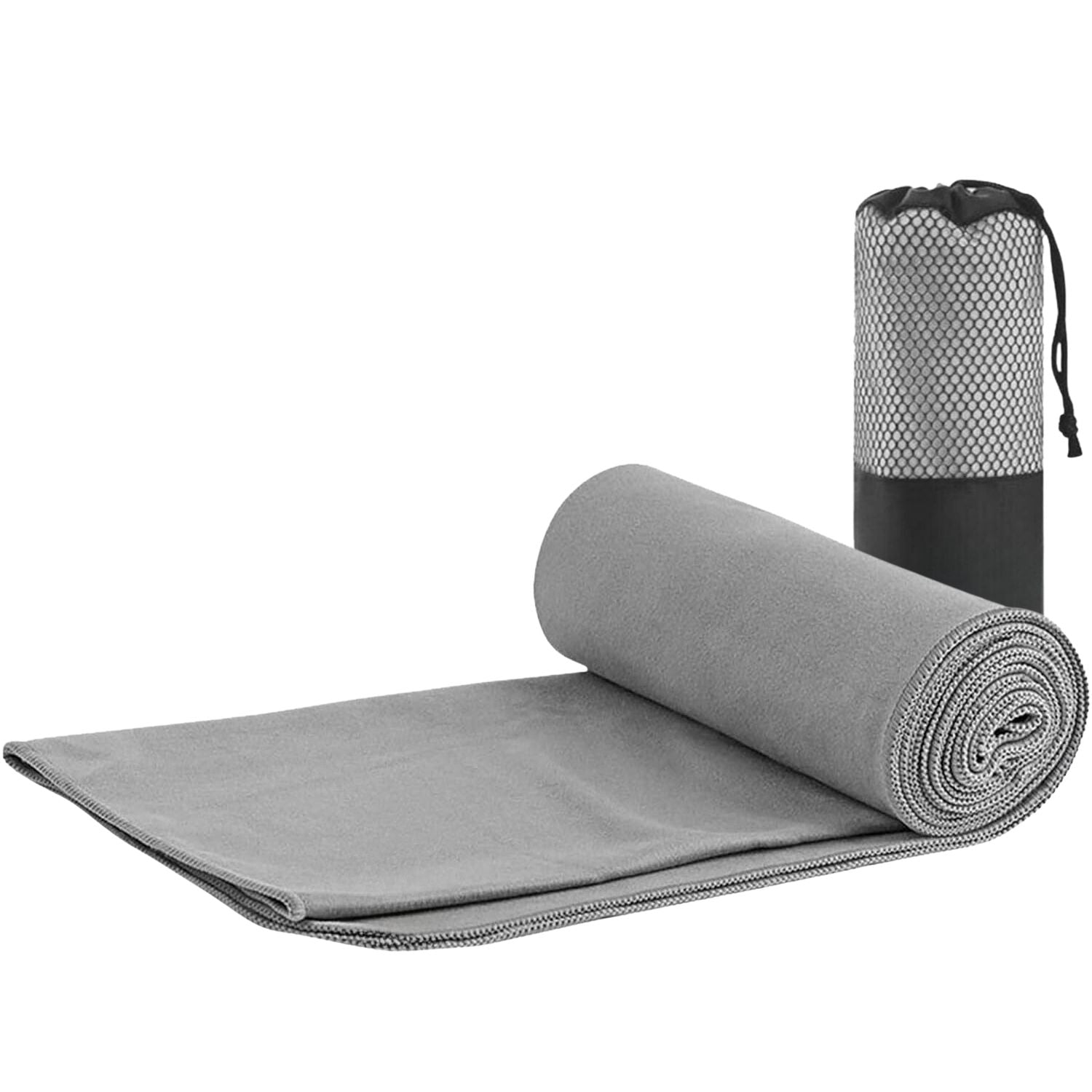 VERPEAK Quick Dry Gym Sport Towel 80*130CM (Grey)