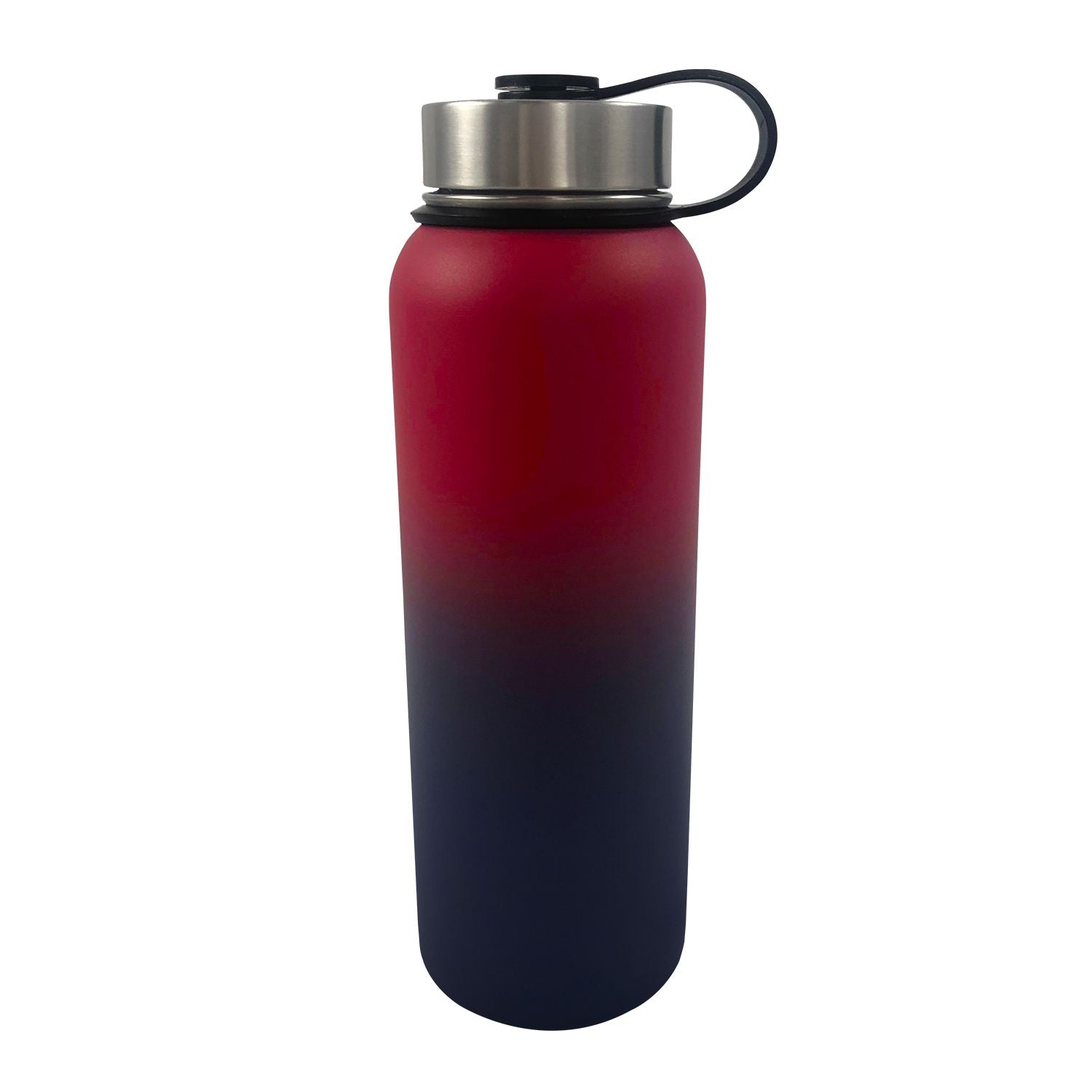 40oz Vacuum Insulated Stainless Steel Water Bottle 3 Lids Verpeak