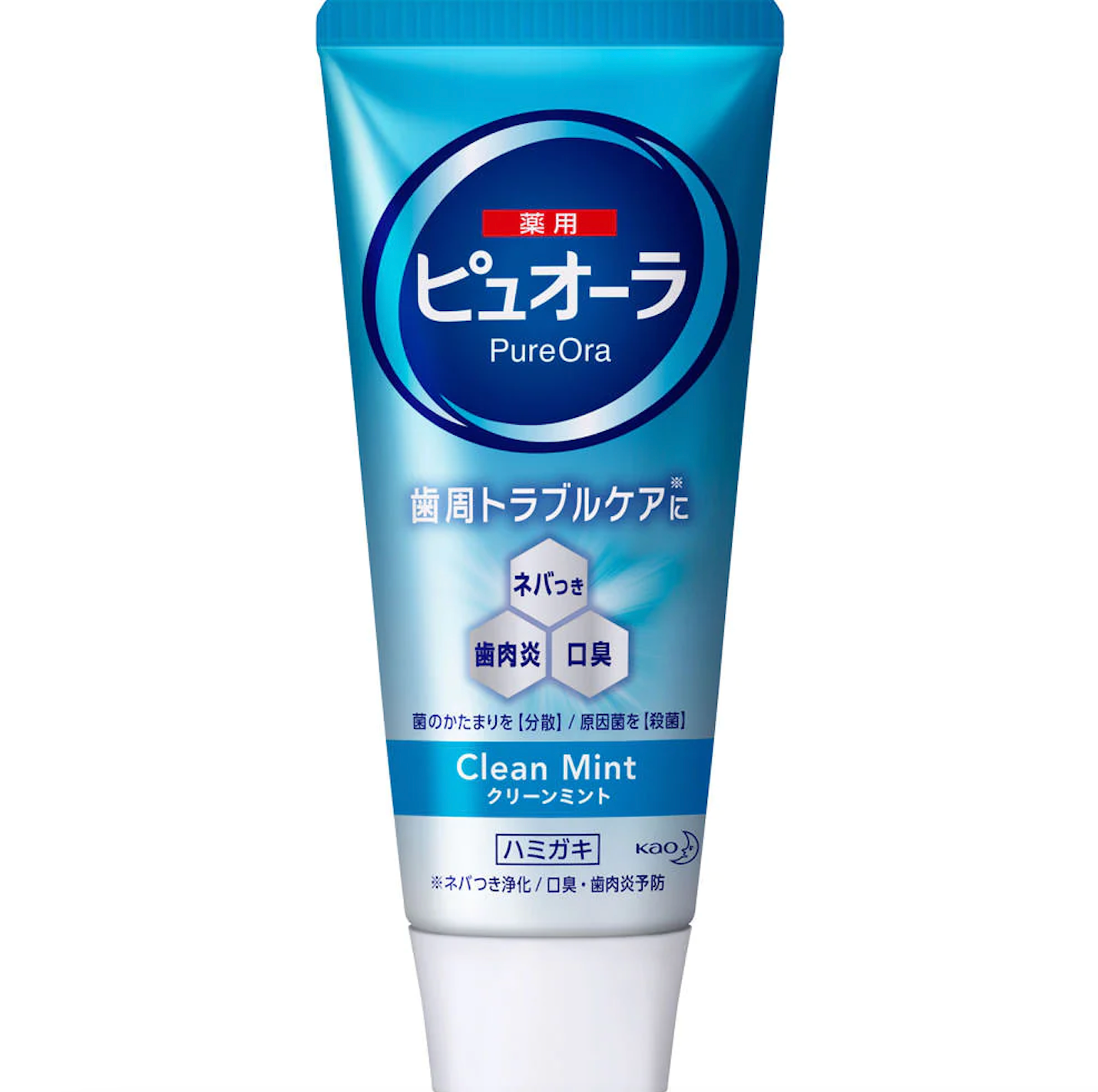 Bacteria-Fighting Mint Toothpaste 115g - 6-Pack | KAO Japan