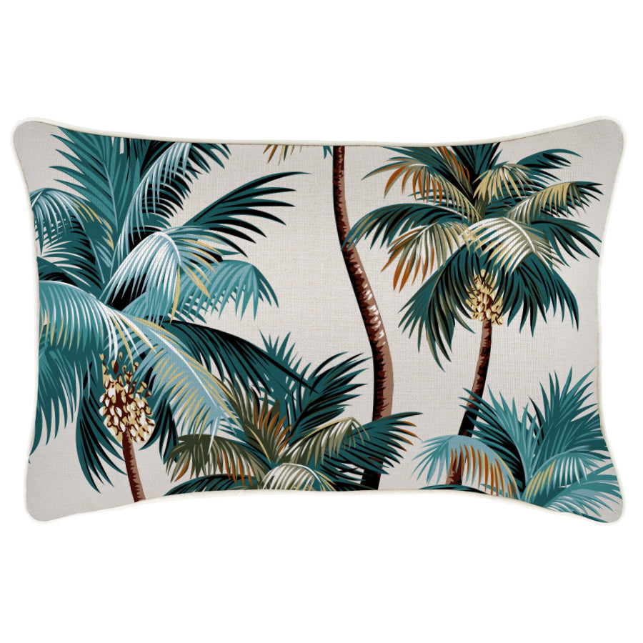 Water-Resistant Palm Tree Cushion Cover 35cm x 50cm