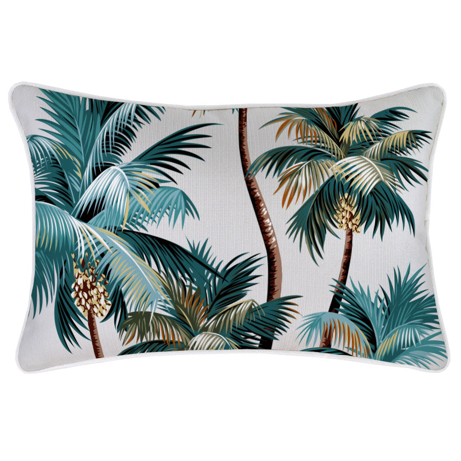 Water Resistant Decorative Cushion Cover, Palm Trees, 35x50cm