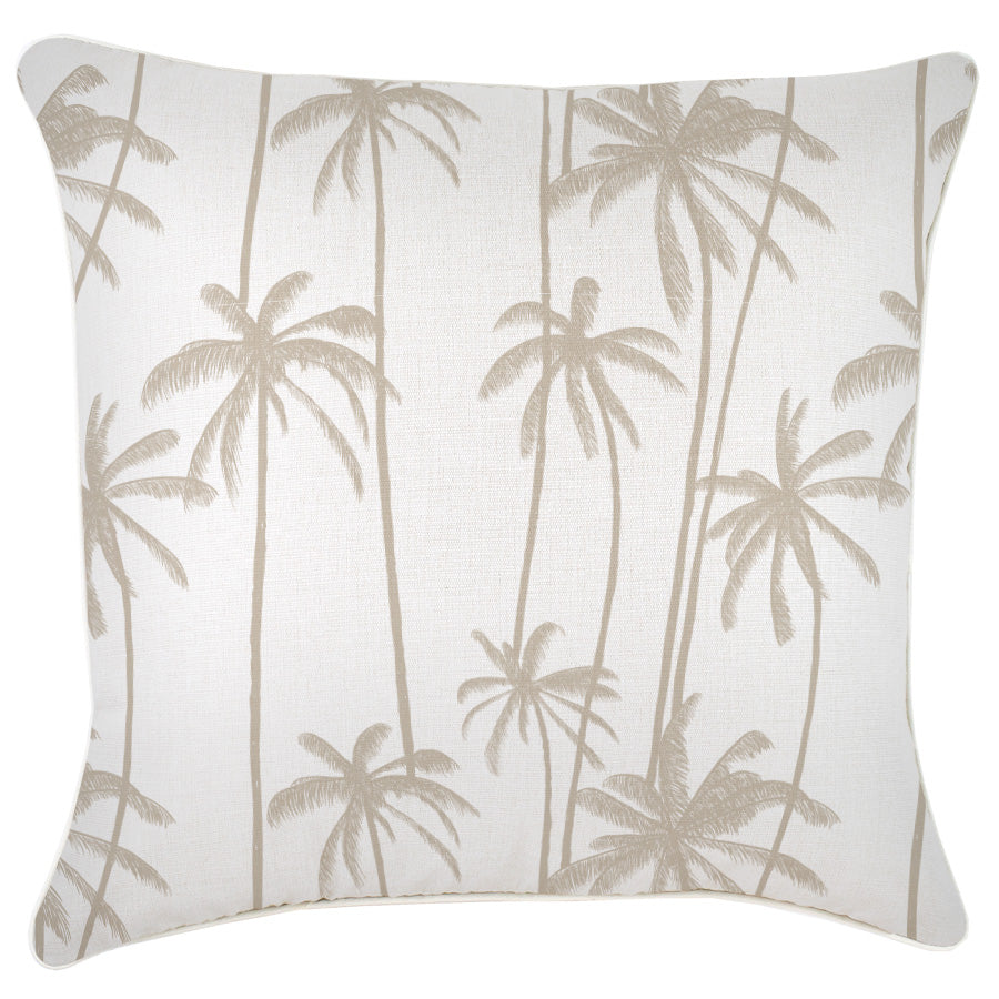 Water-Resistant Decorative Cushion Cover, 60x60cm, Tall Palms