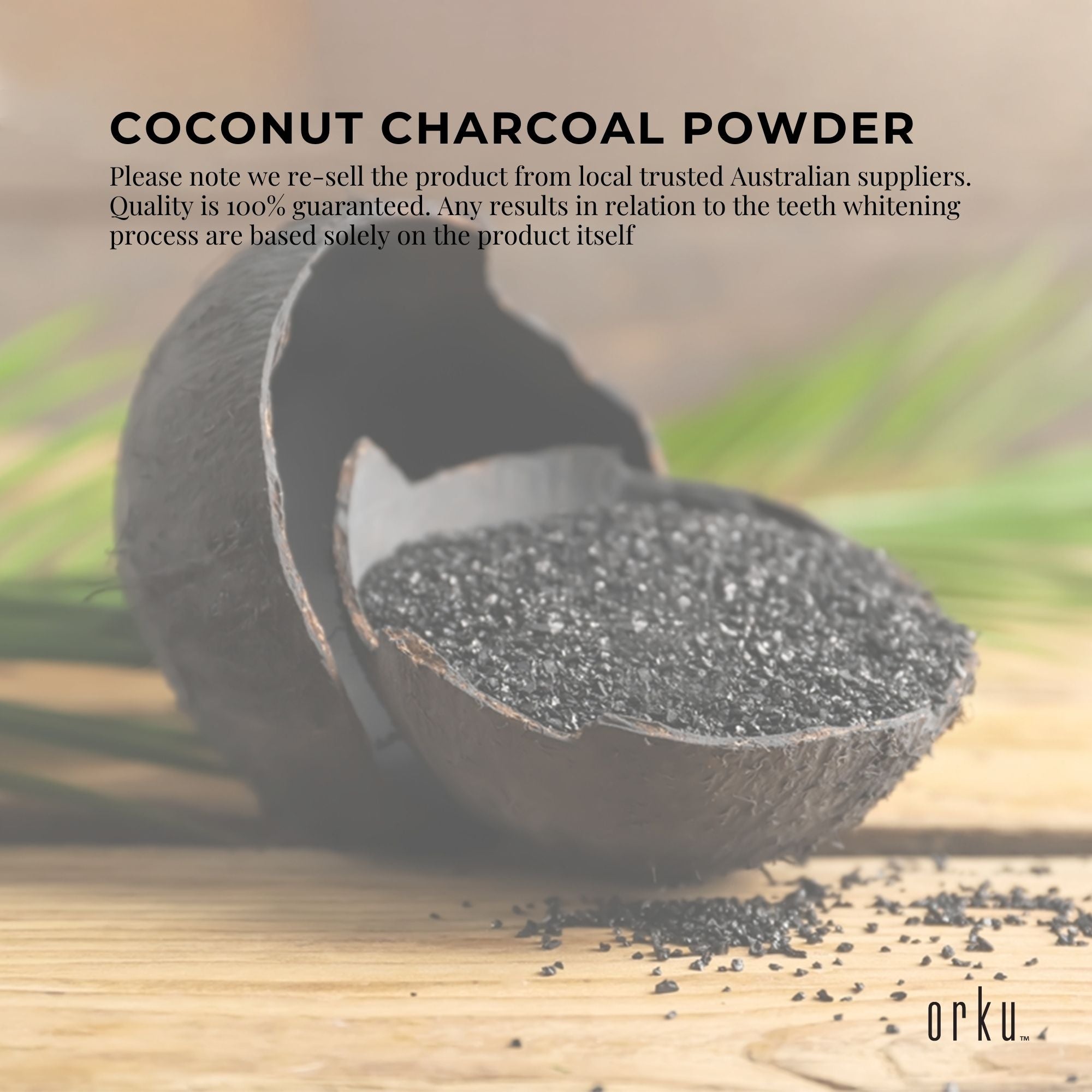 Orku 10Kg Activated Carbon Powder Coconut Charcoal - Water Filtration