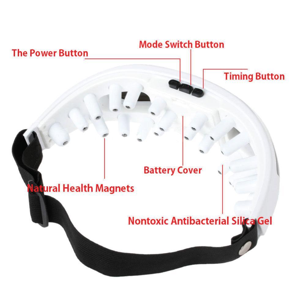 Magnetic Eye Care Massager - Vibration Heat Music