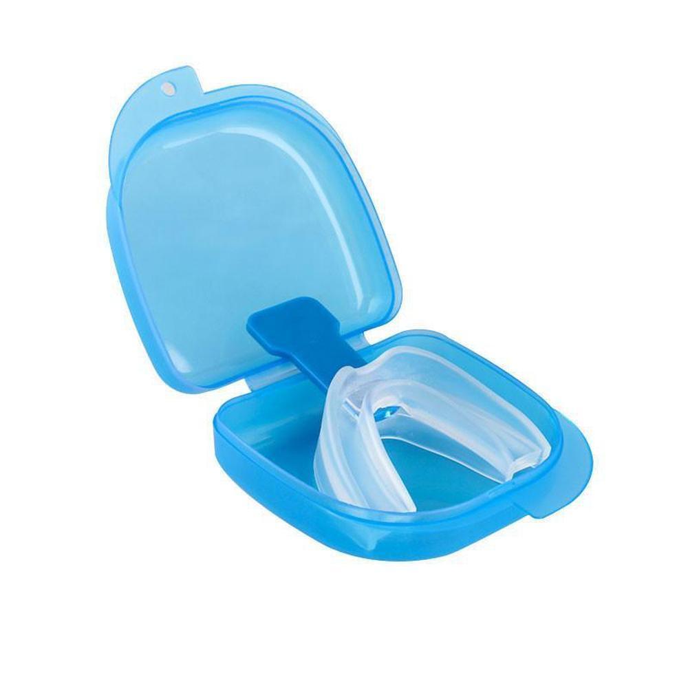 Adjustable Anti-Snoring Mouth Guard with Case, Soft Silicone