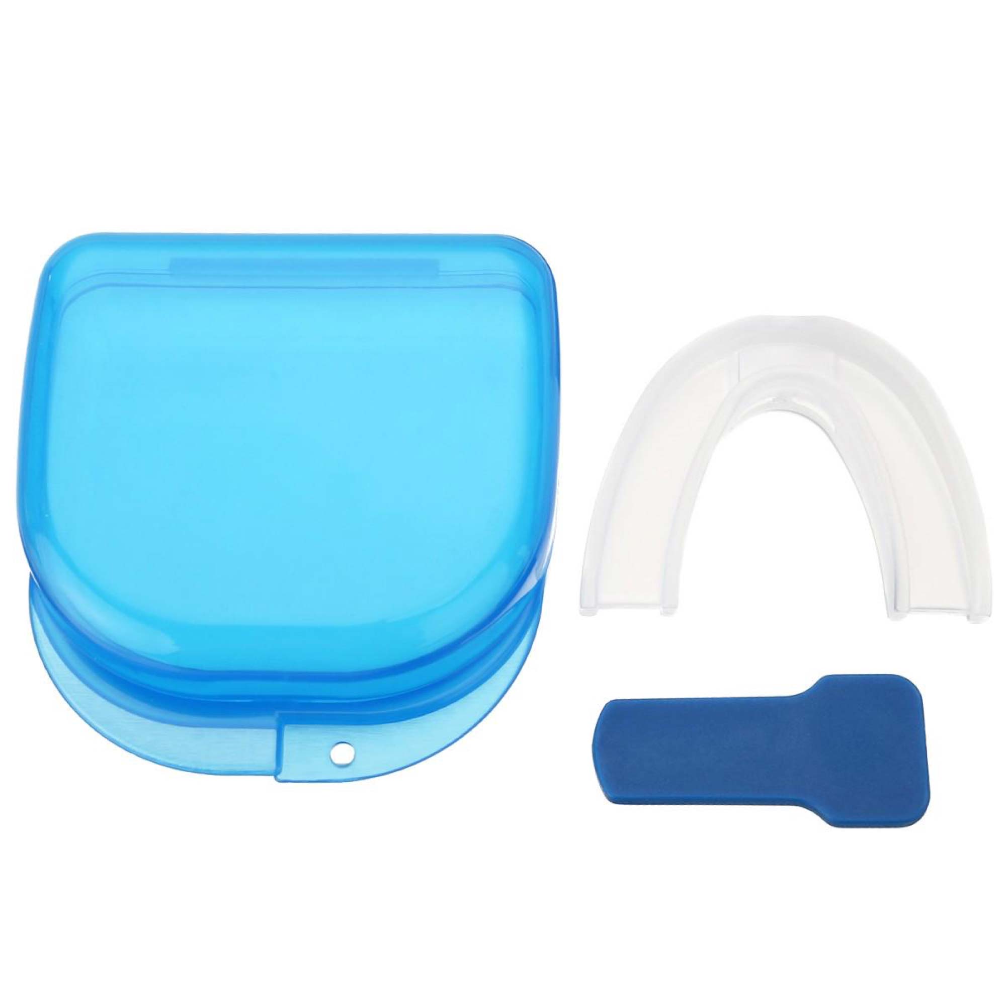 Adjustable Anti-Snoring Mouth Guard with Case, Soft Silicone