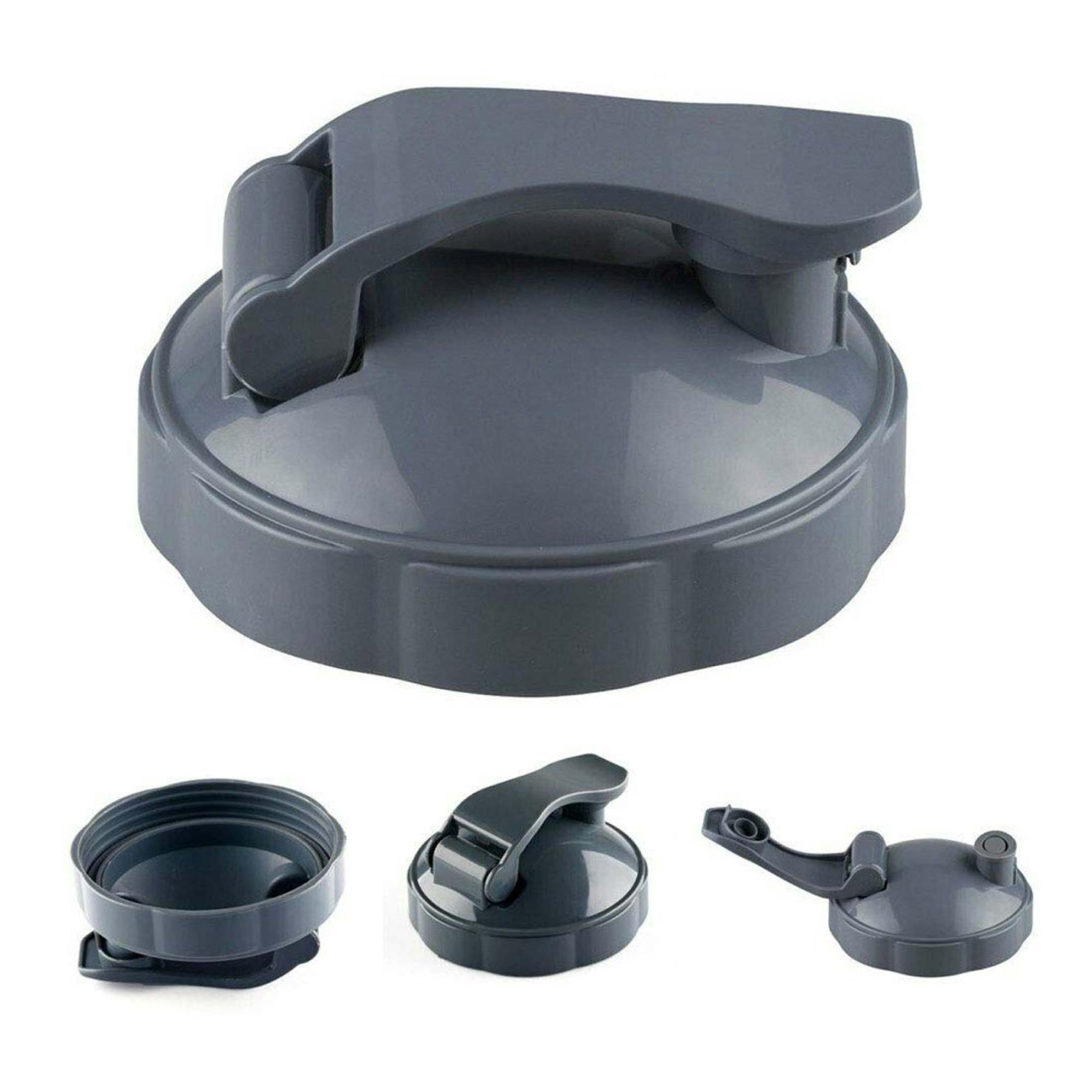 Fliptop Lid, Short Cup & Grey Seal for Nutribullet 600/900