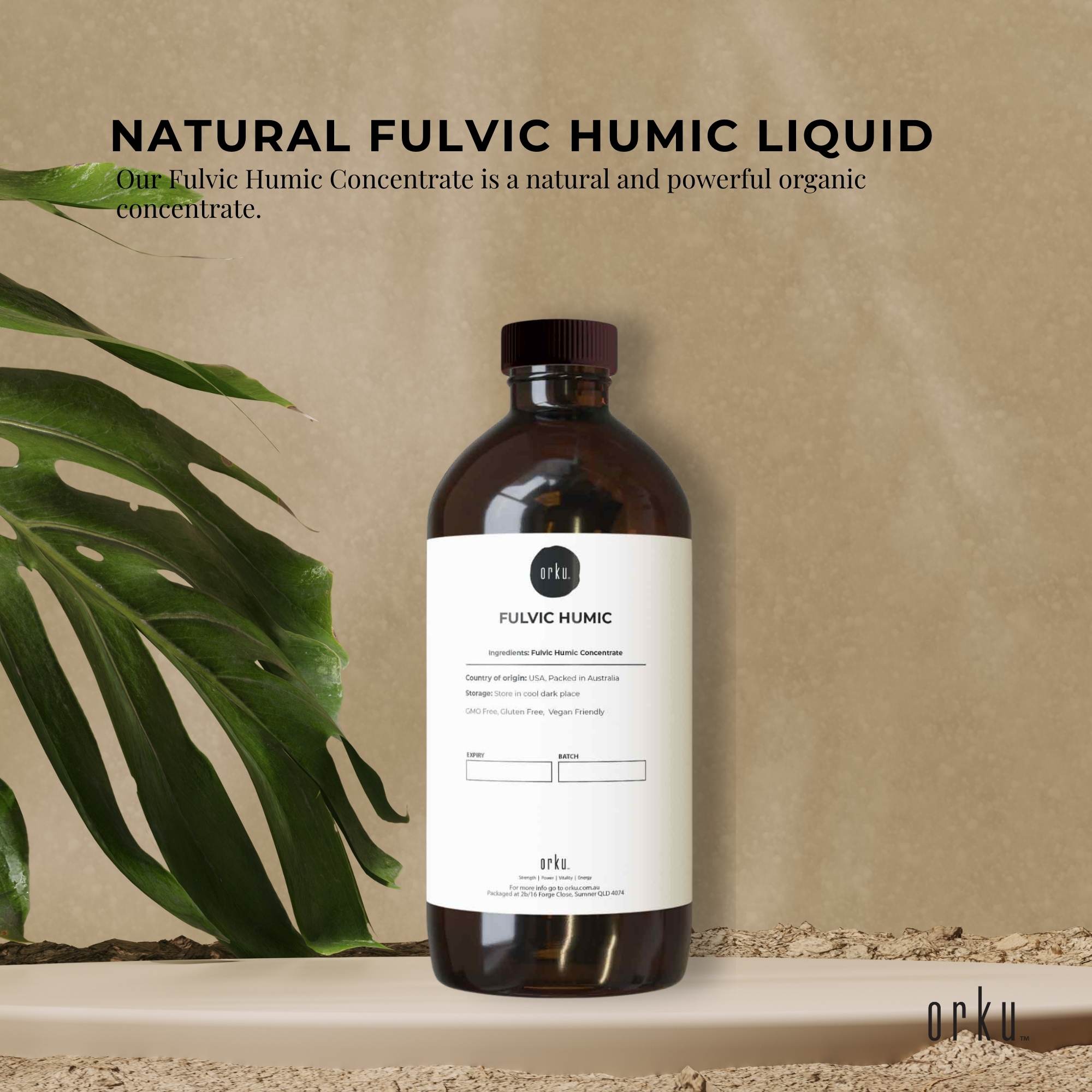 High Mineral Fulvic Humic Acid 500ml Concentrate FHC