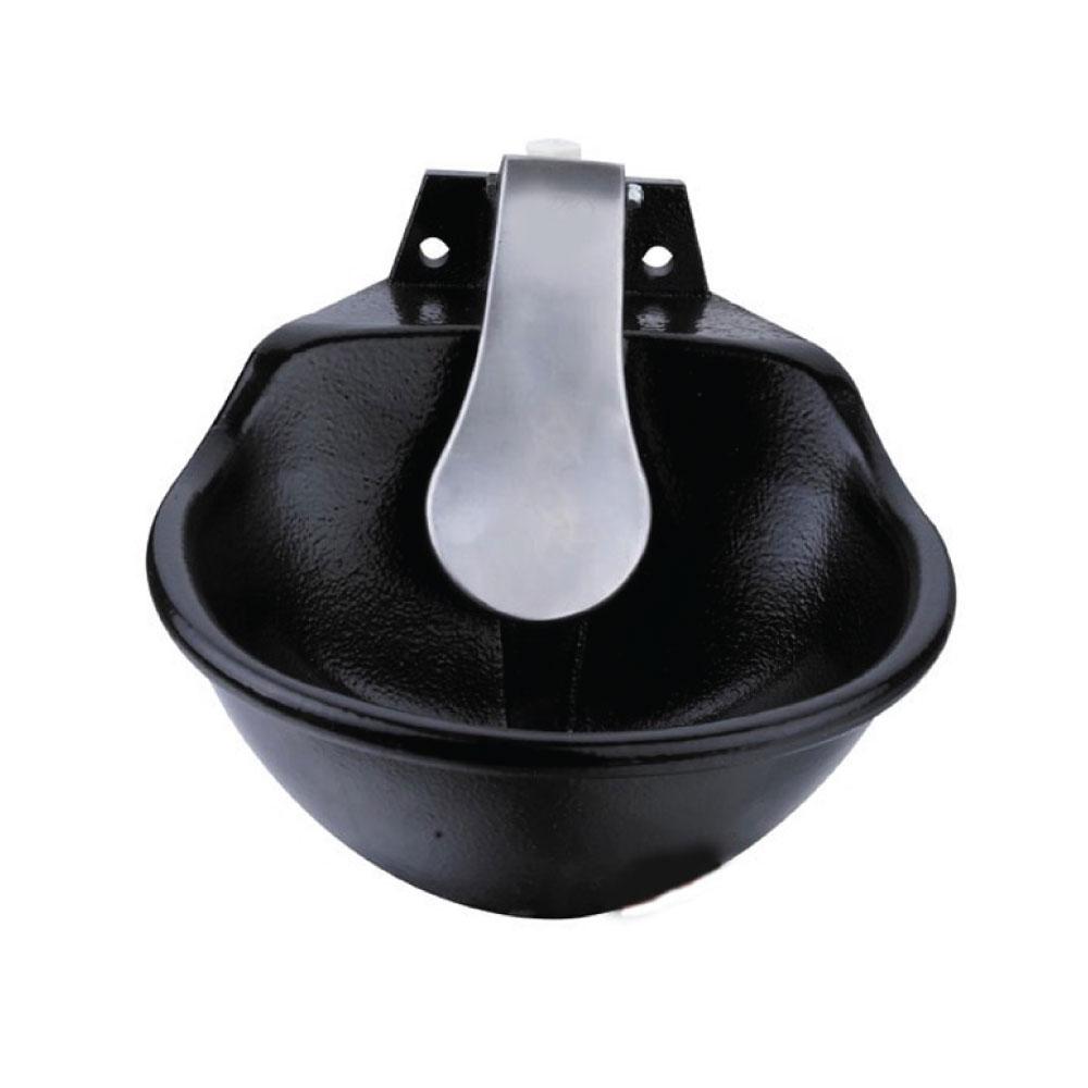 21.5cm Cast Iron Automatic Water Bowl, Stainless Steel Tongue