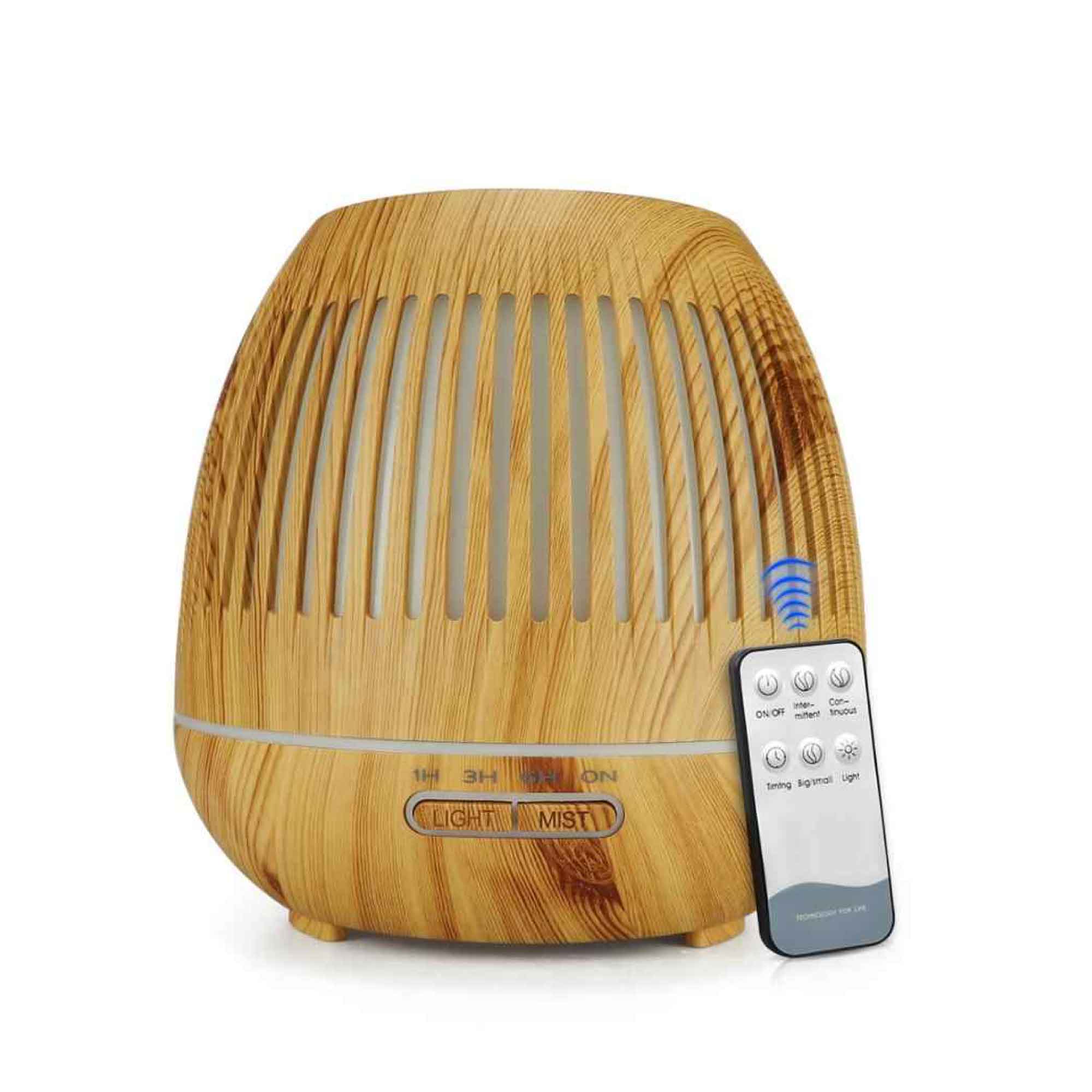 300ml Ultrasonic Aroma Diffuser, LED, Remote, Auto-Off