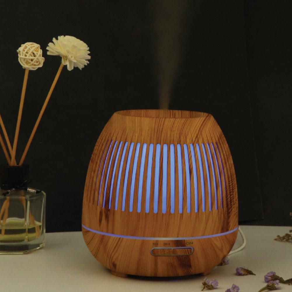 300ml Ultrasonic Aroma Diffuser, LED, Remote, Auto-Off