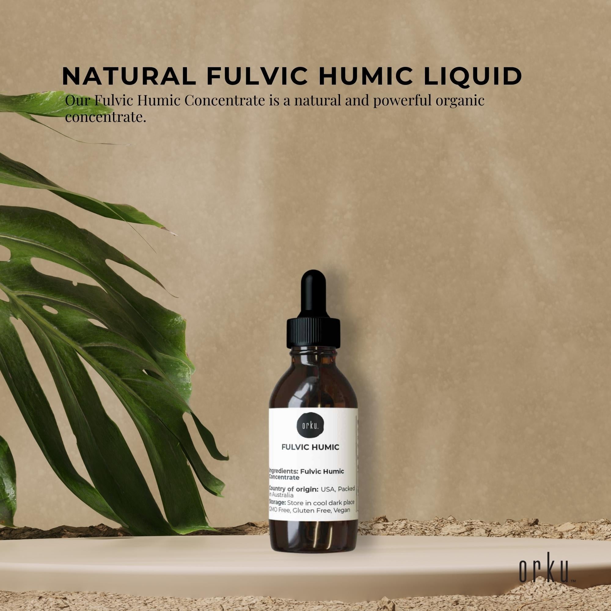 High Mineral Fulvic Humic Acid Concentrate - 25ml