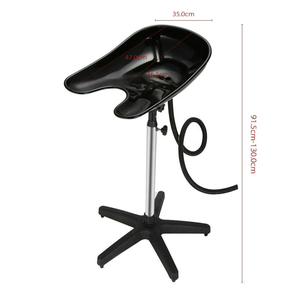 Adjustable Portable Hairdressing Sink with Drain Hose,  Basin