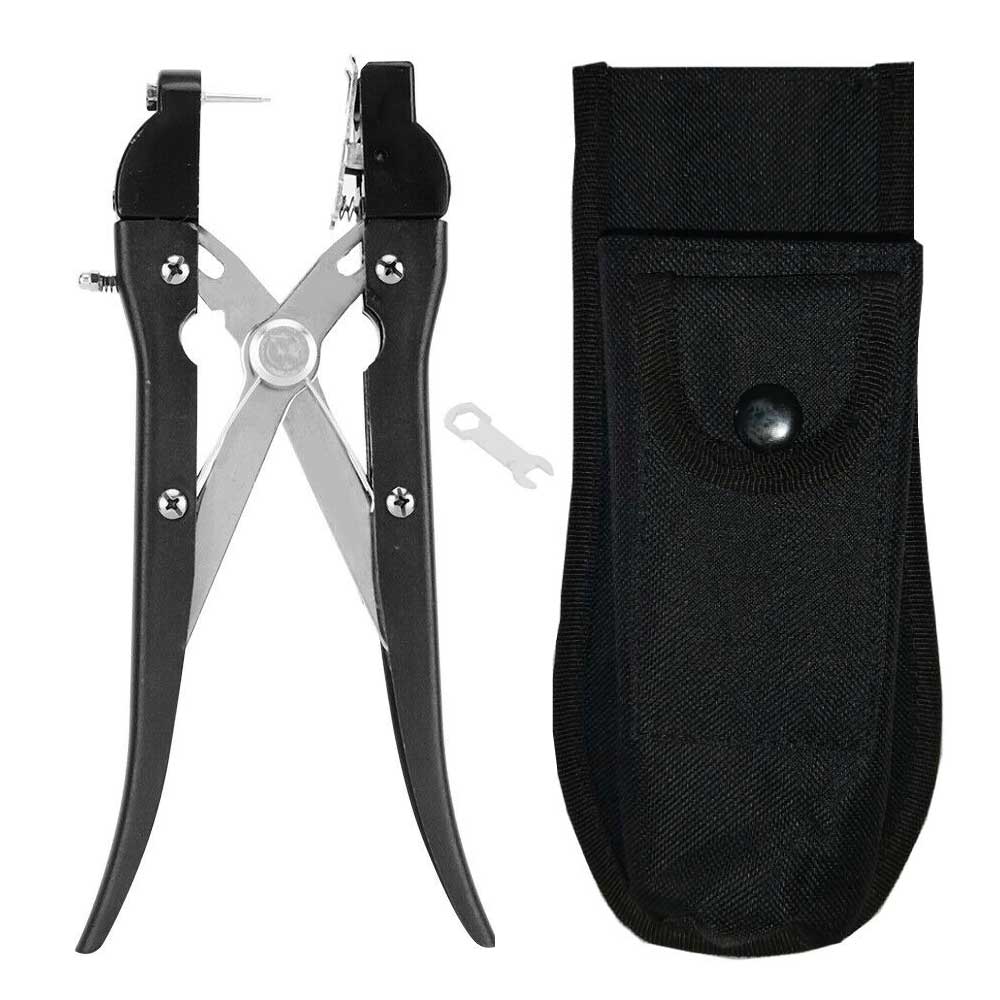 Durable Alloy Ear Tag Applicator Plier with Case