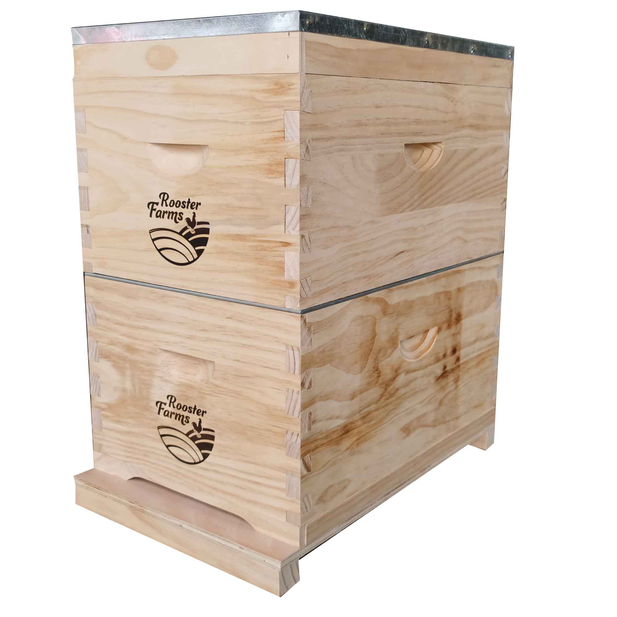 High Grade Pine 20 Frame Double Beehive - Langstroth Bee Hive