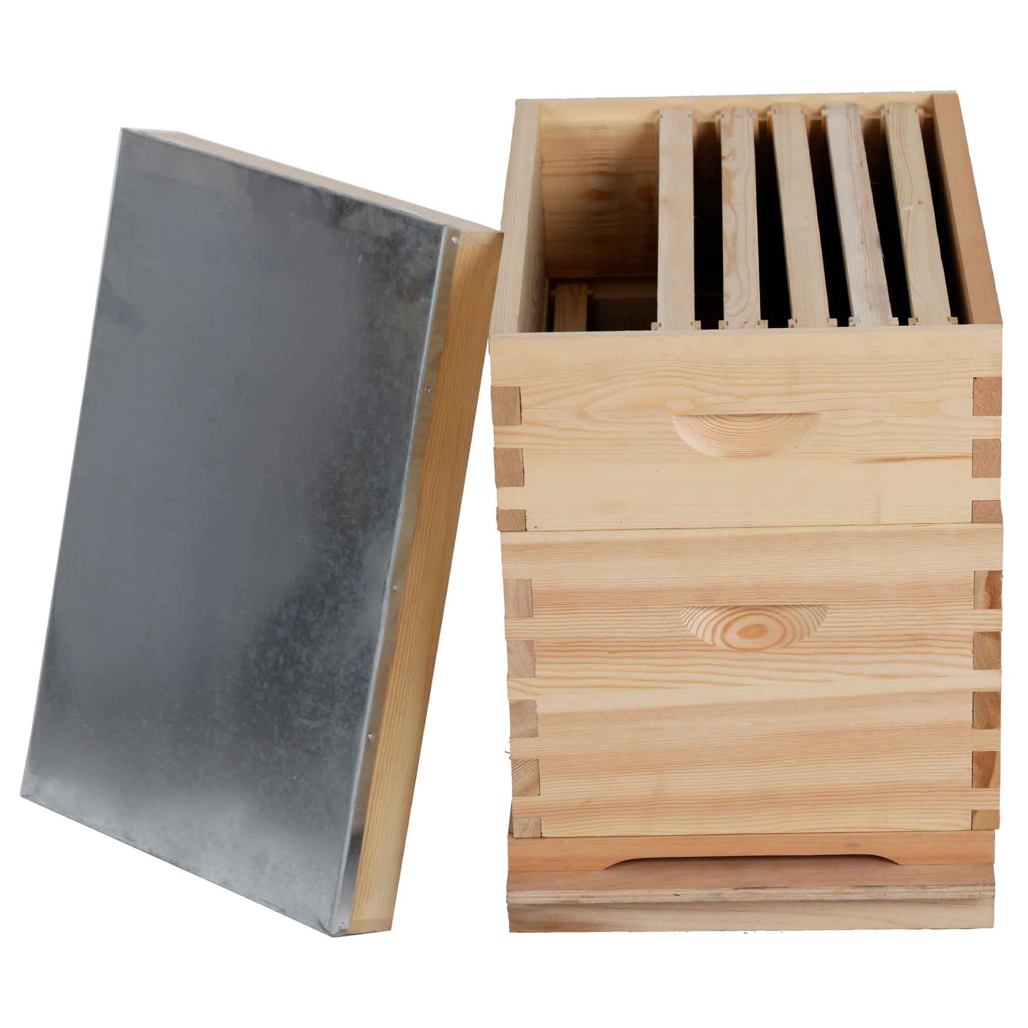 High Grade Pine 20 Frame Double Beehive - Langstroth Bee Hive