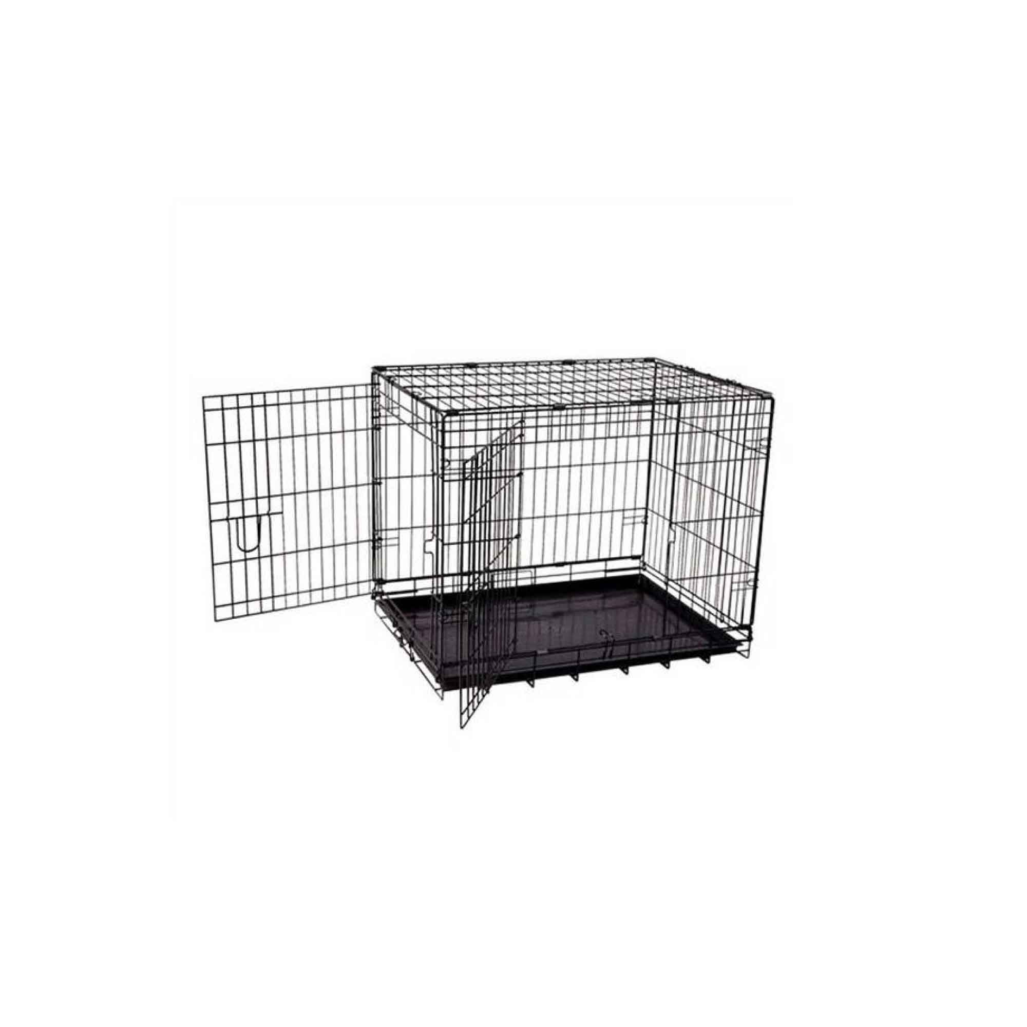 Sturdy Small Dog Crate, Portable, Double Door, Pawise