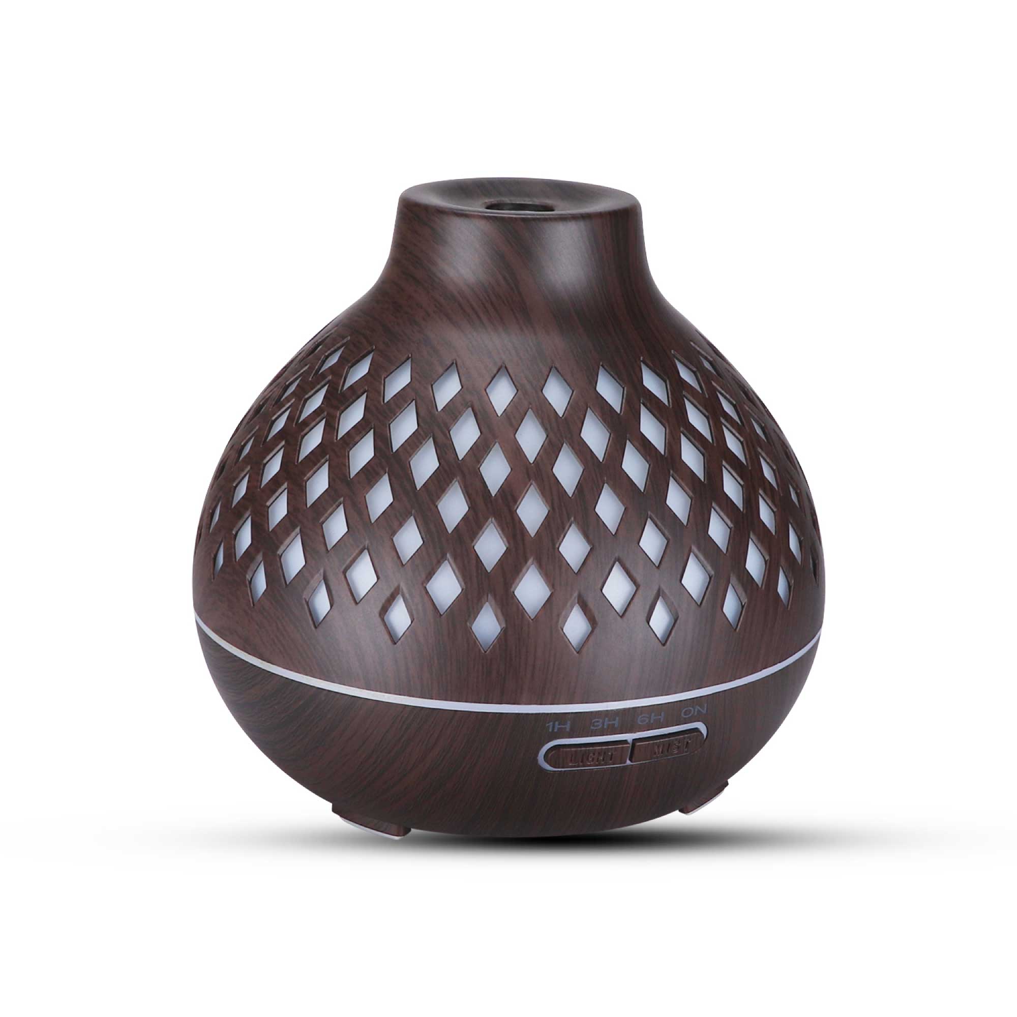 400ml Ultrasonic Aroma Diffuser, LED Lights & Remote