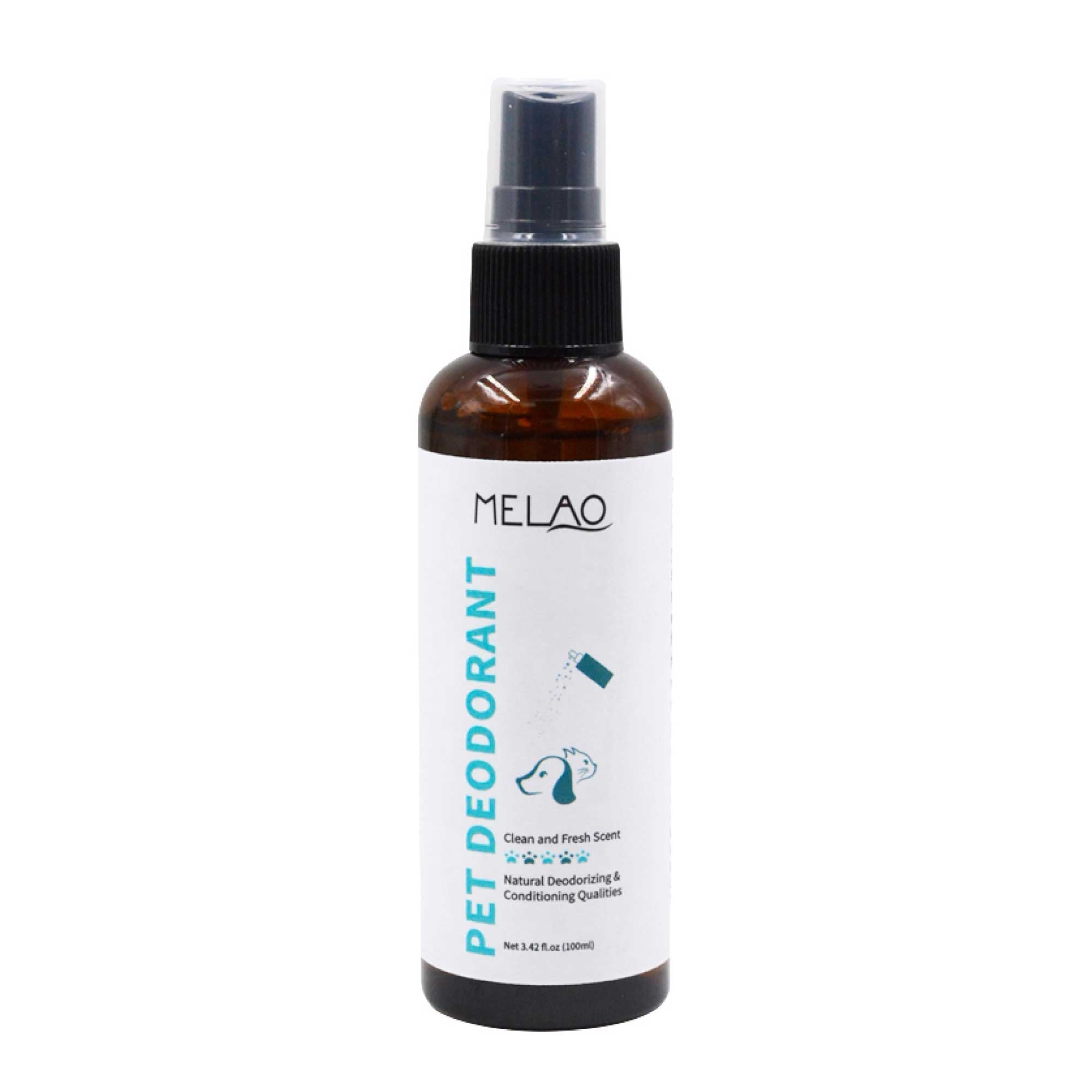 Natural 100ml Pet Deodorant for Dogs and Cats - Melao