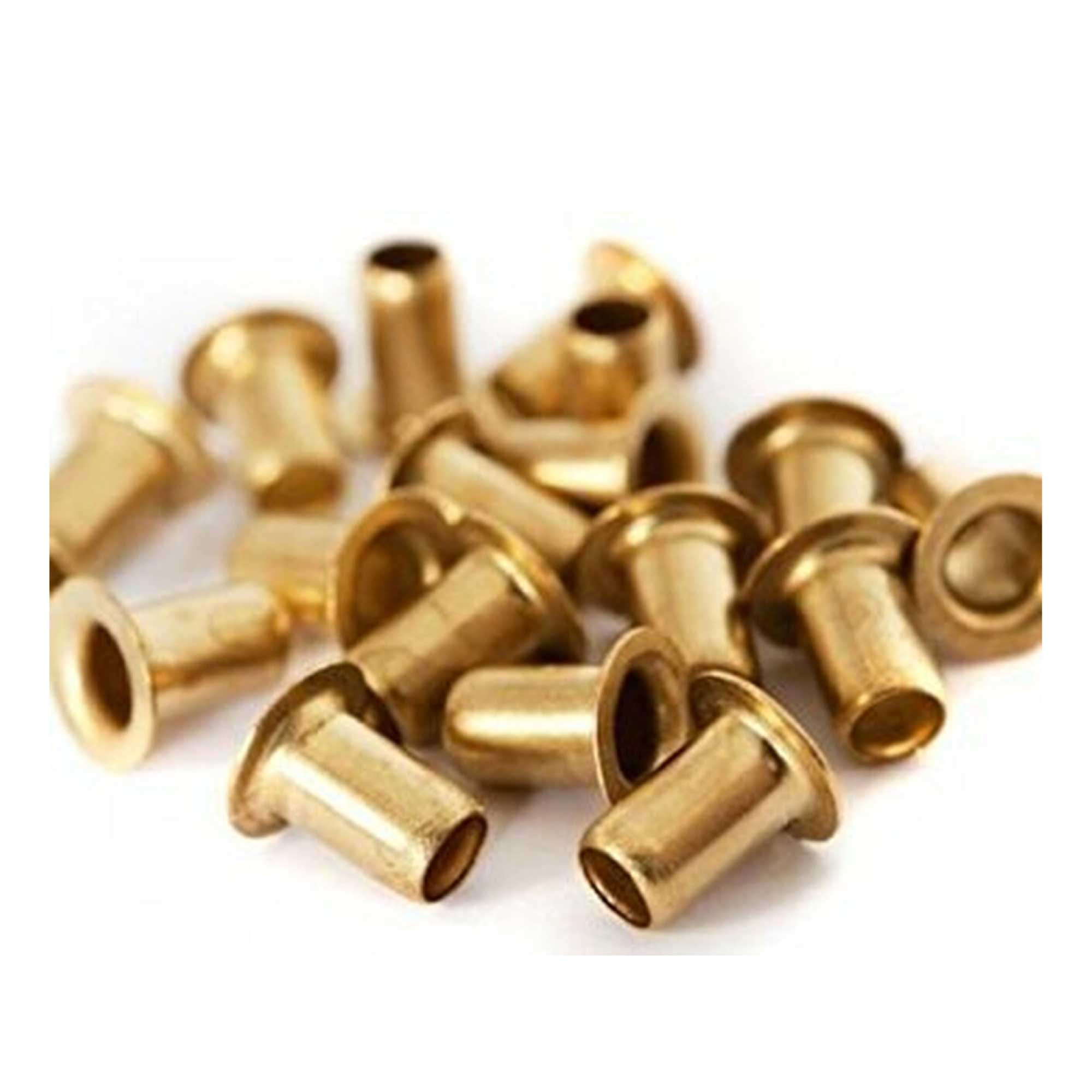 1000 Brass Eyelets for Bee Frames, 4mm Length, Beekeeping