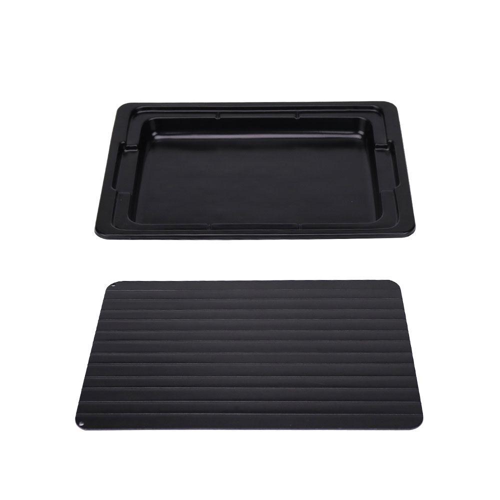 Fast Defrosting Aluminium Meat Tray with Water Box, FDA Approved