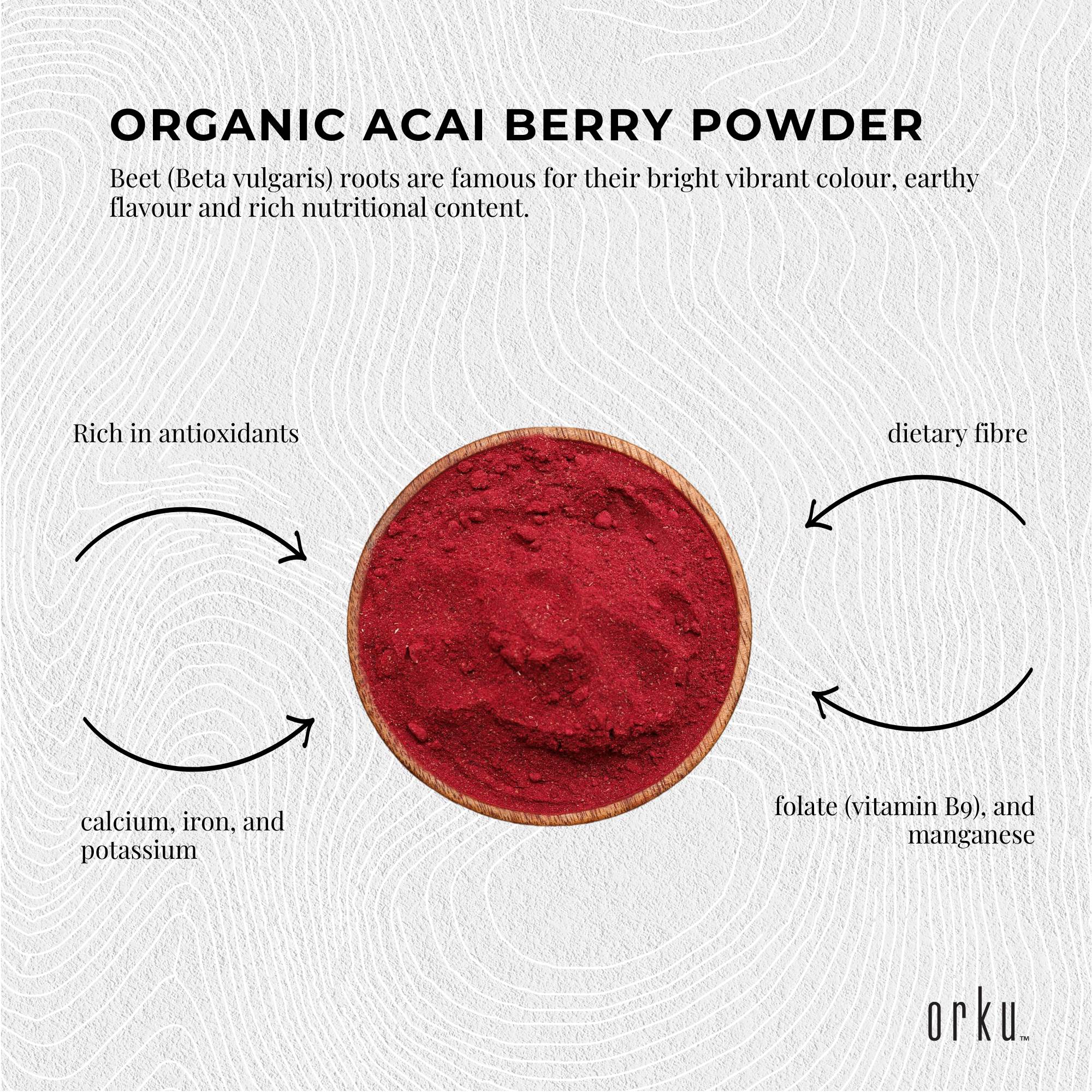 10Kg Organic Beetroot Powder Bulk Superfood Beet Root Supplement Beta Vulgaris