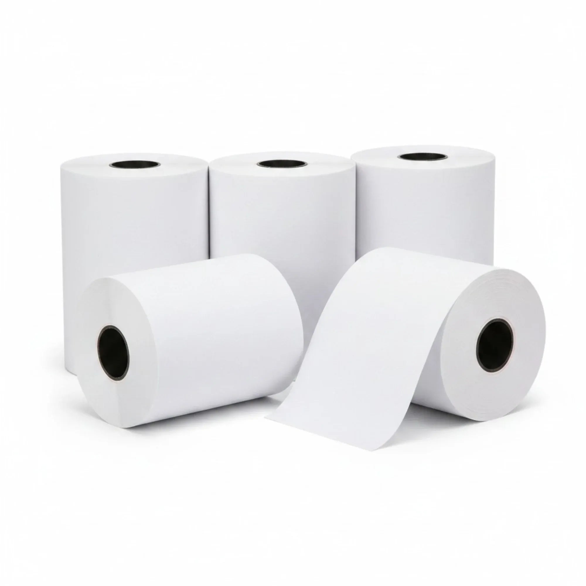 5x Thermal Paper Rolls 80x80mm - 47.5m Register EFTPOS POS Receipt Bulk