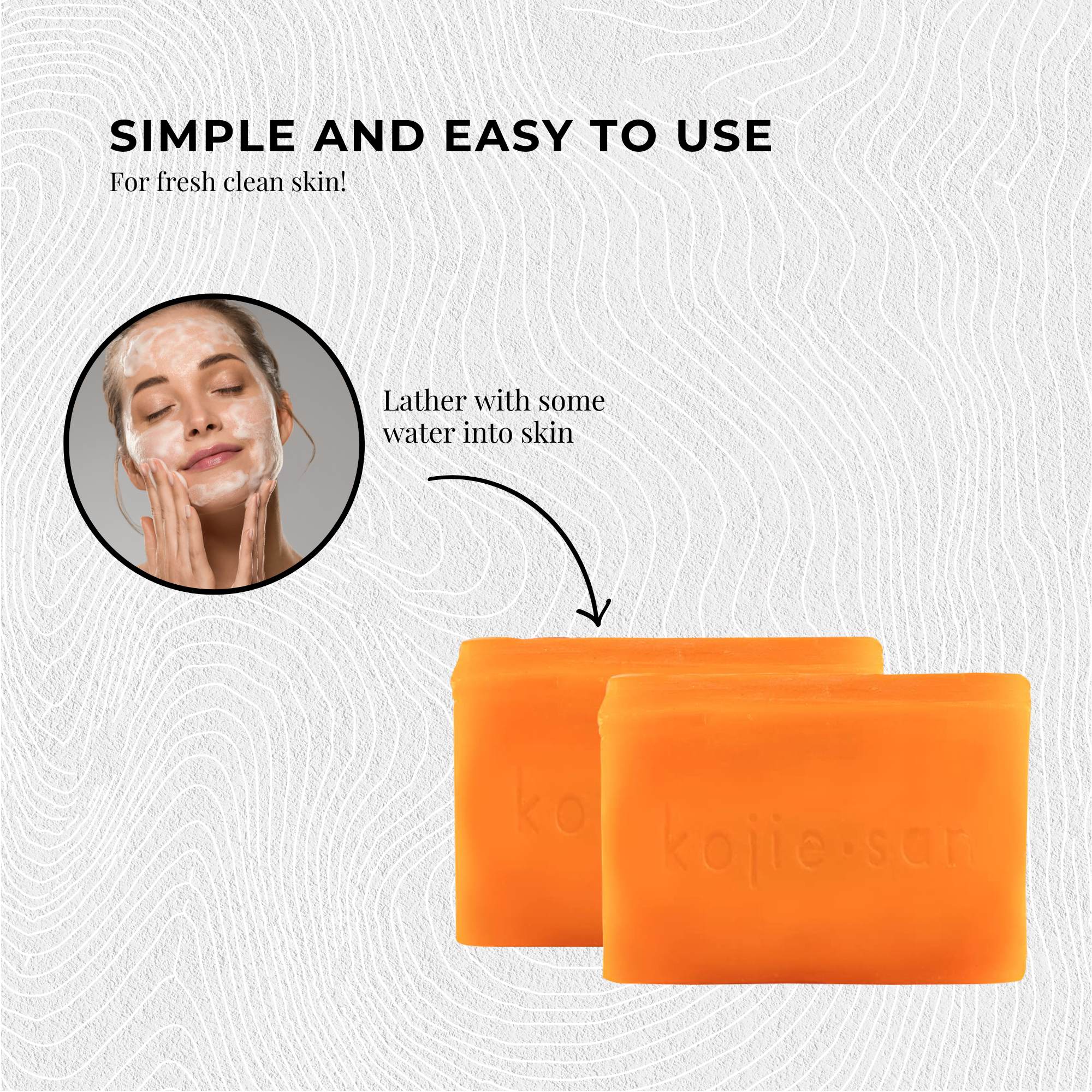 4x 135g Kojie San Soap Bar - Original Kojic Acid Bars