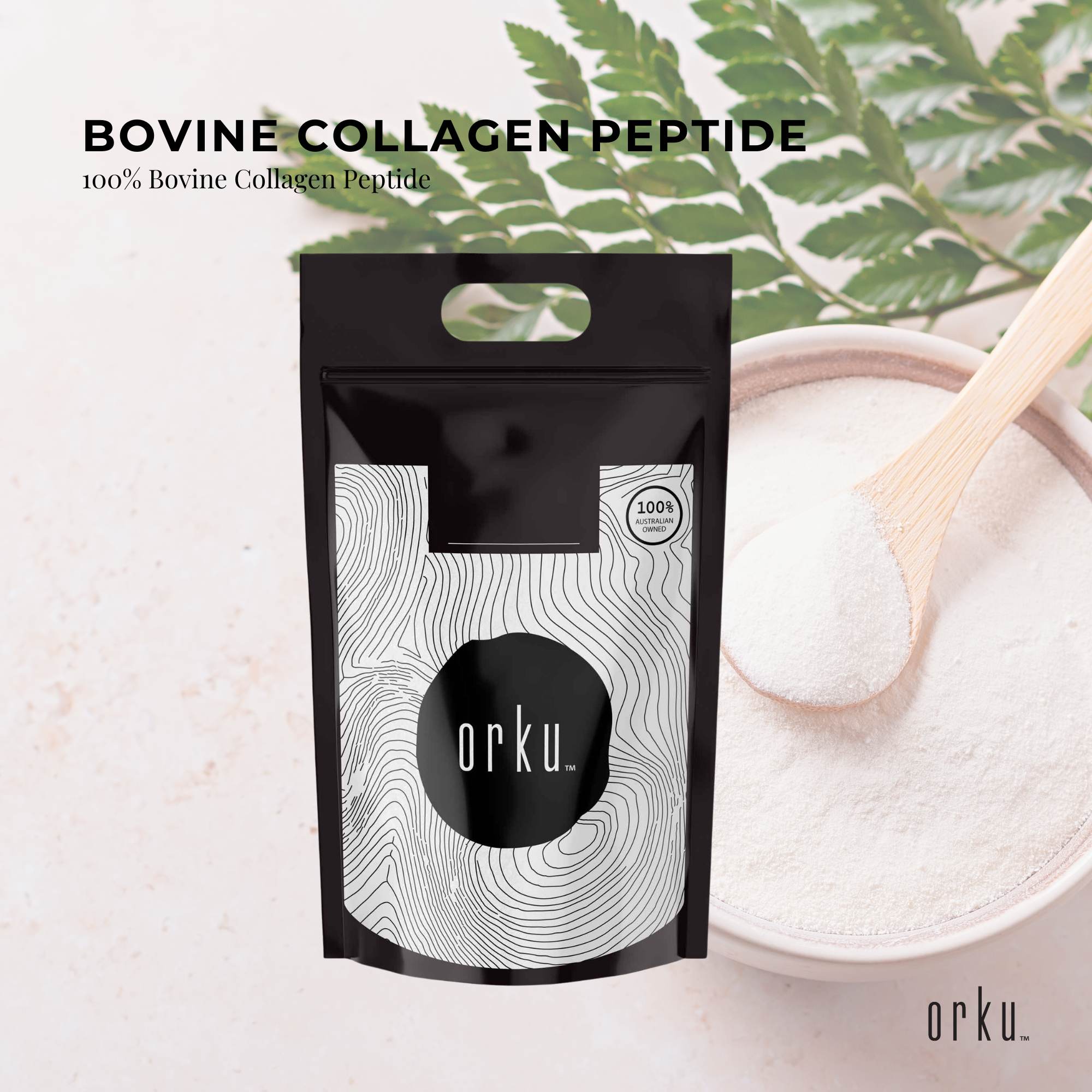 20Kg Collagen Powder - Bovine Hydrolysate Protein Peptide Supplement Unflavoured