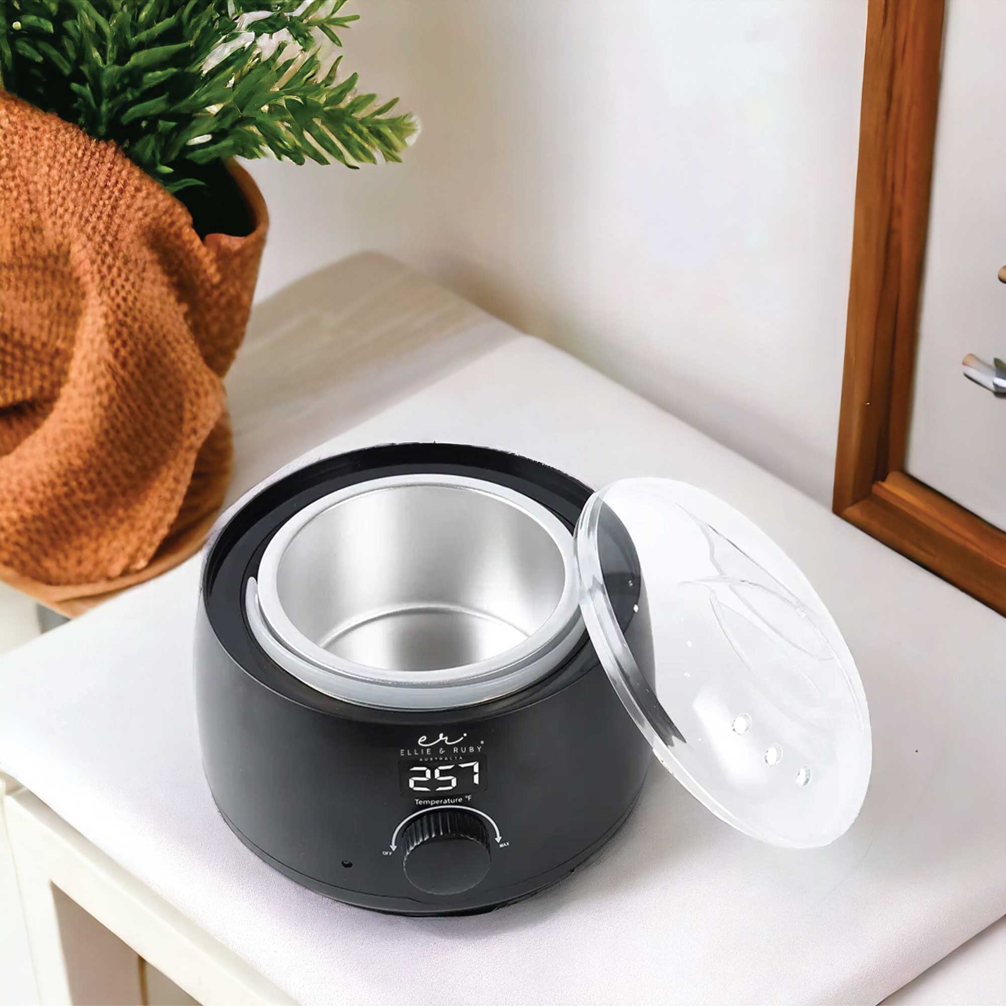 500ml Adjustable Digital Wax Warmer with LED Display - Ellie and Ruby