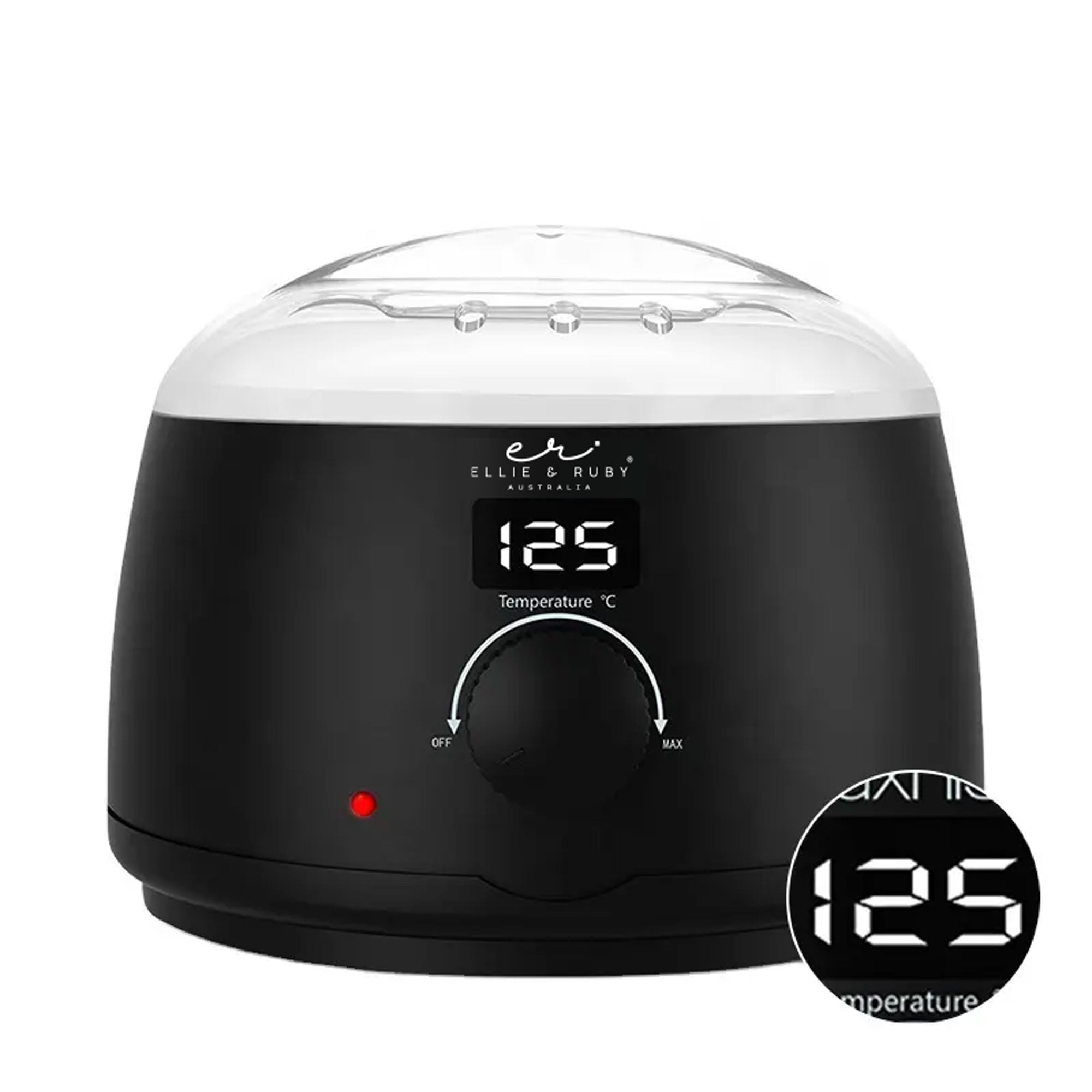 500ml Adjustable Digital Wax Warmer with LED Display - Ellie and Ruby