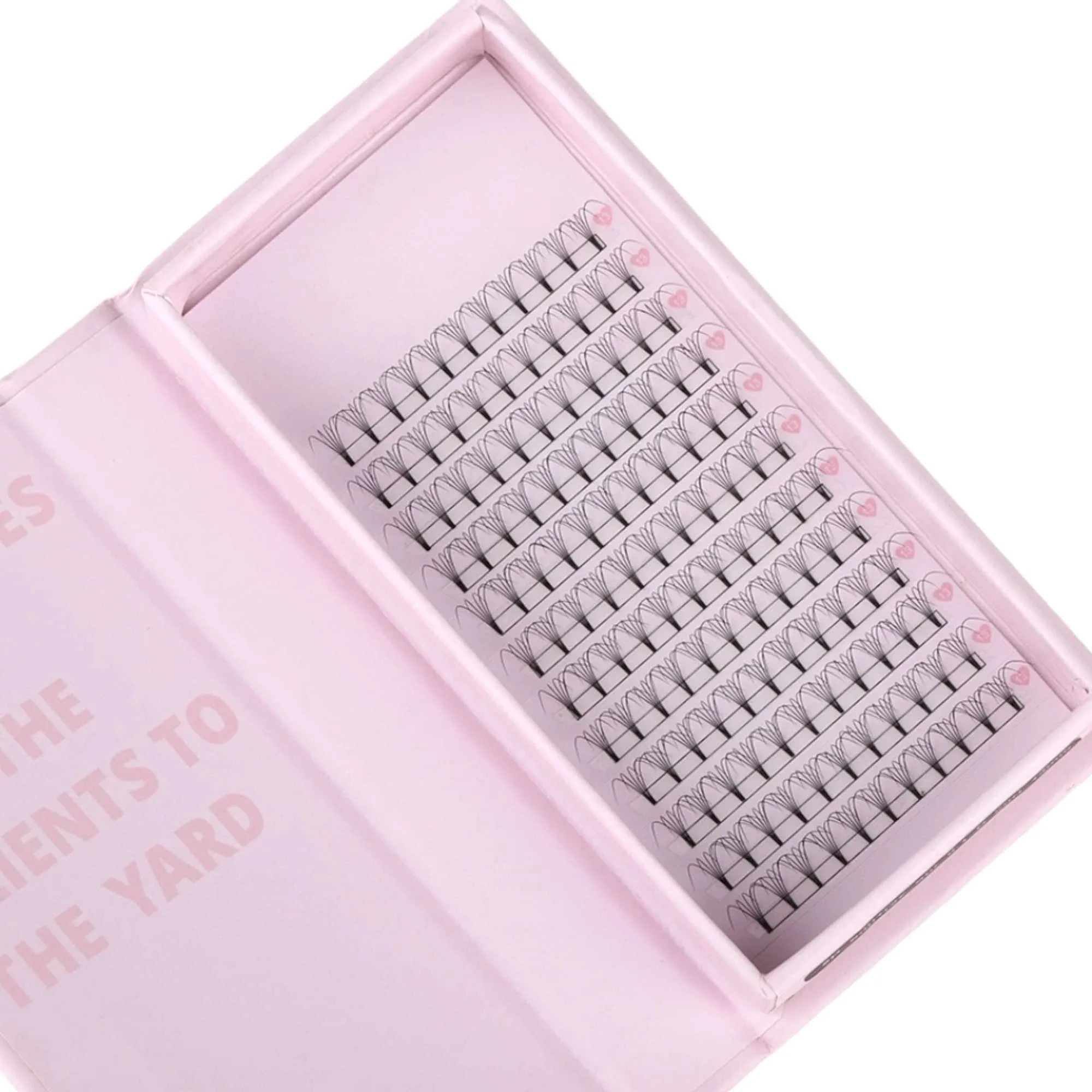 Miosh Eyelash Extensions - 5D Premade Volume Short Stem Eye Lash 0.10 / D CURL