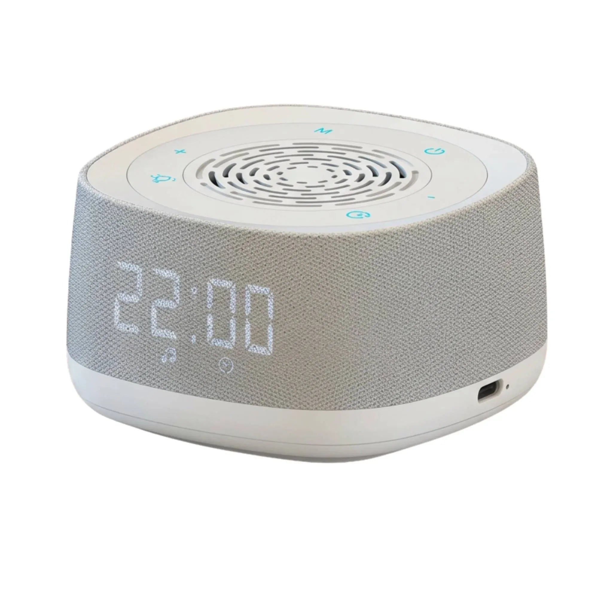 Tooleroo White Noise Machine Speaker - Bluetooth Night Light Sleep Sound