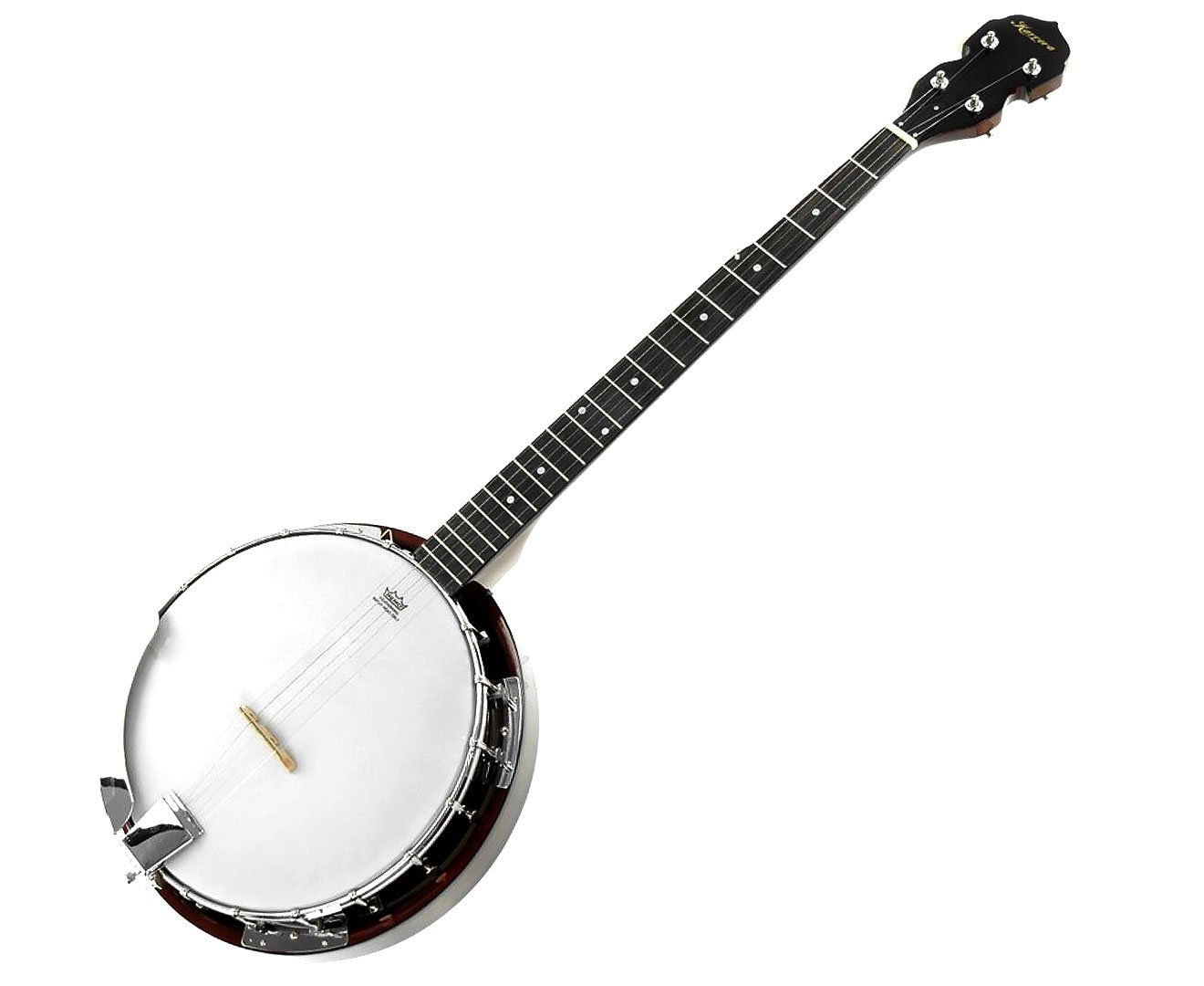 Karrera 5-String Resonator Banjo High-Gloss Brown