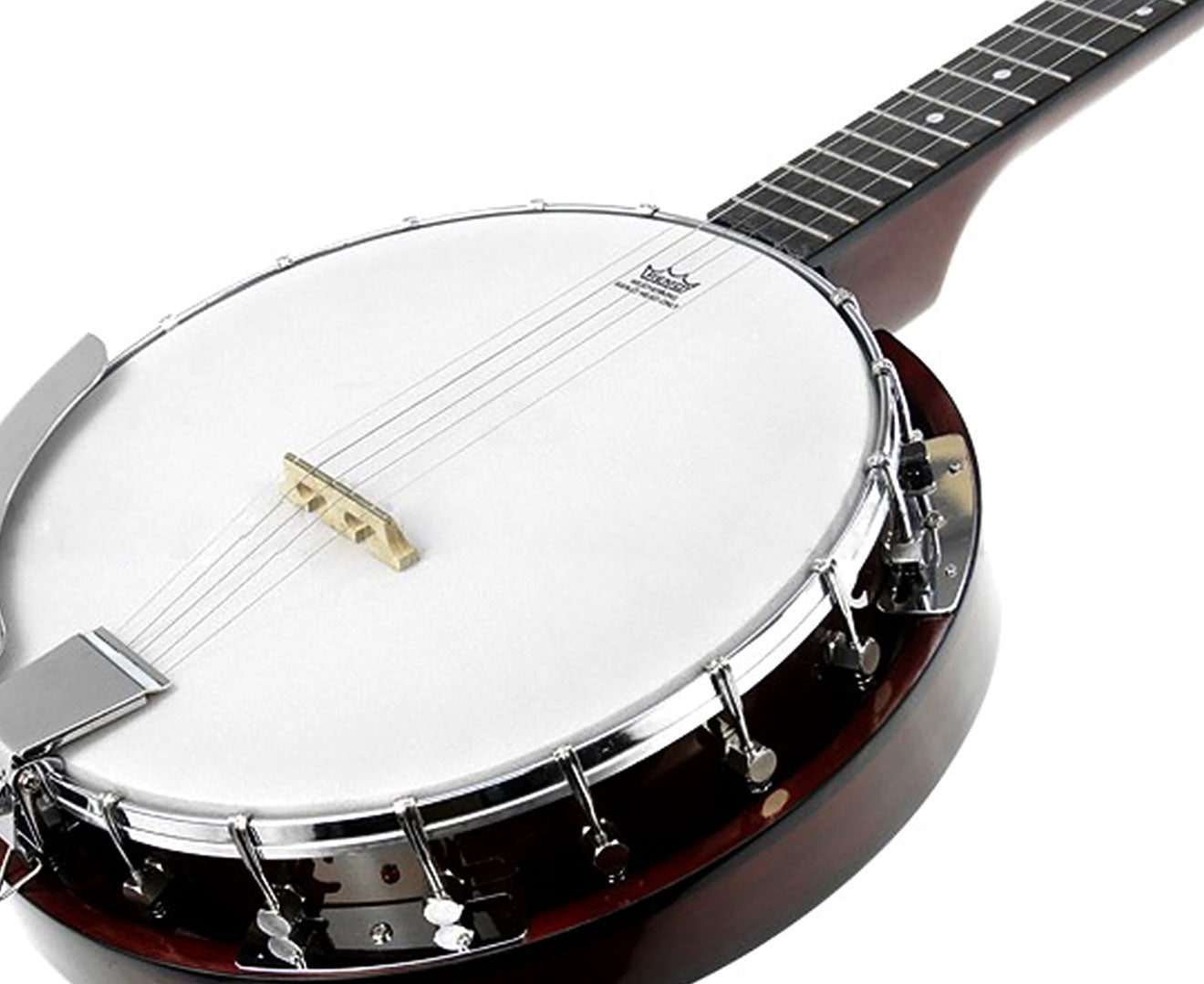 Karrera 5-String Resonator Banjo High-Gloss Brown