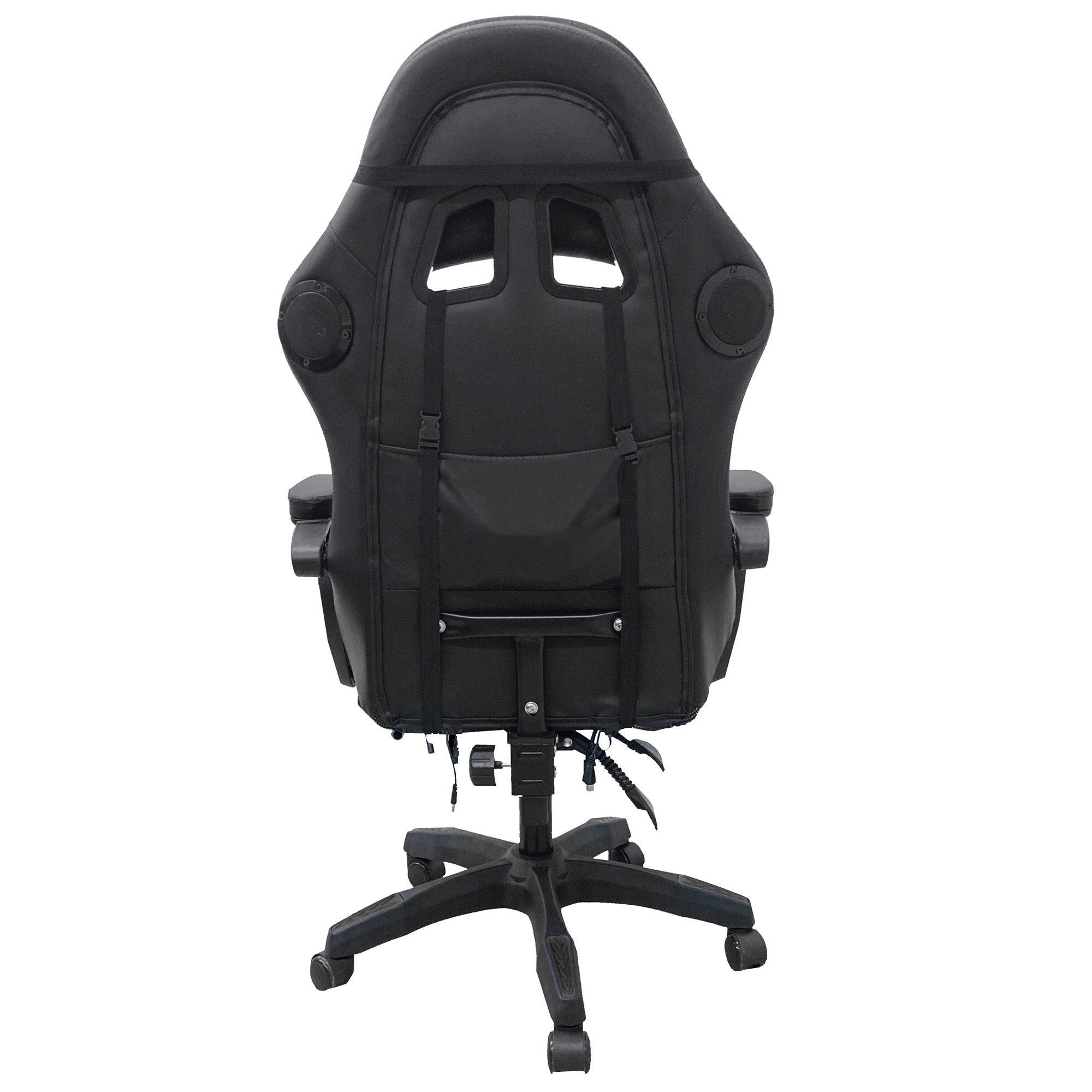 LED Massage Gaming Chair w/ Bluetooth & RGB Lights - Spire