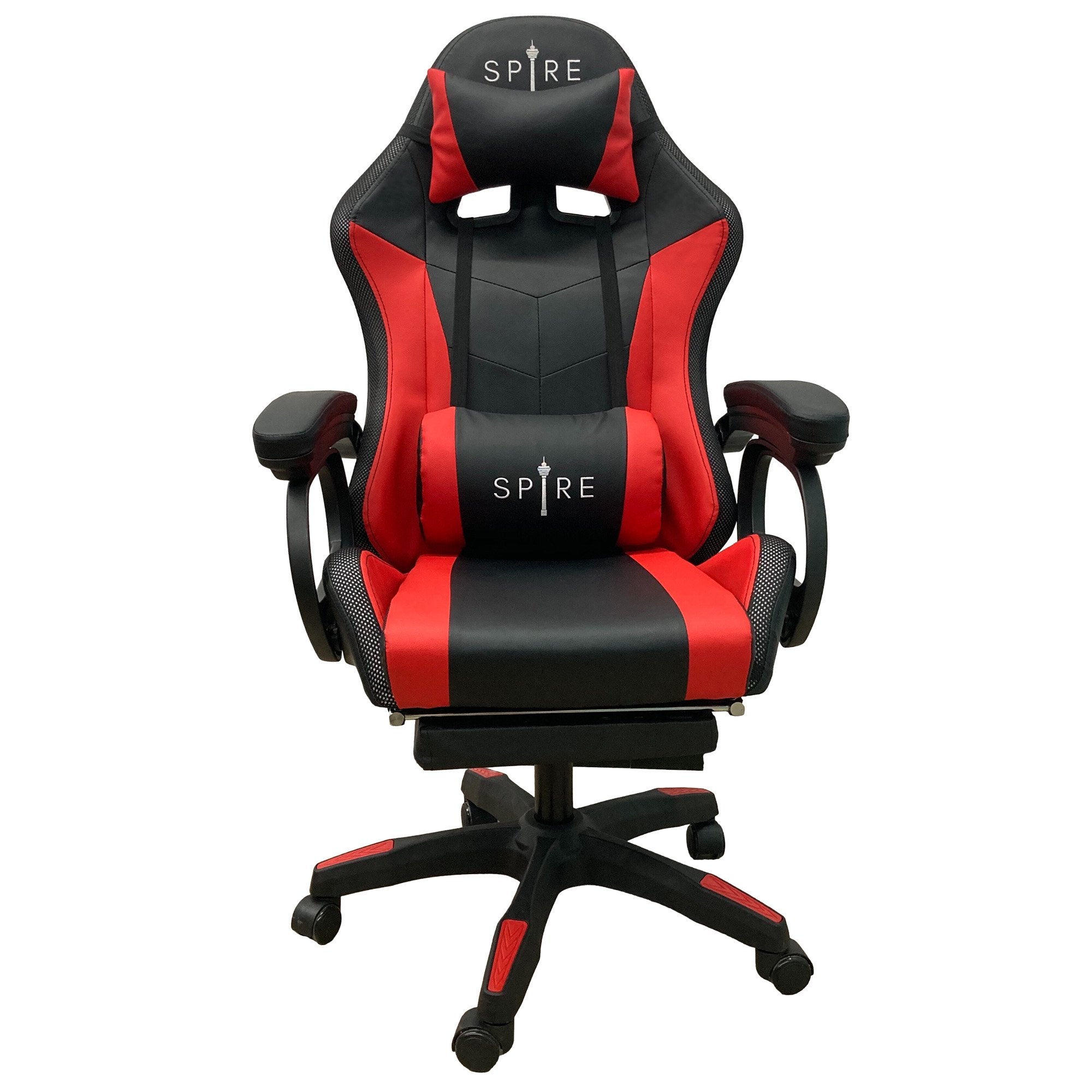 RGB LED Massage Gaming Chair, Bluetooth, Recline, Intex Spire