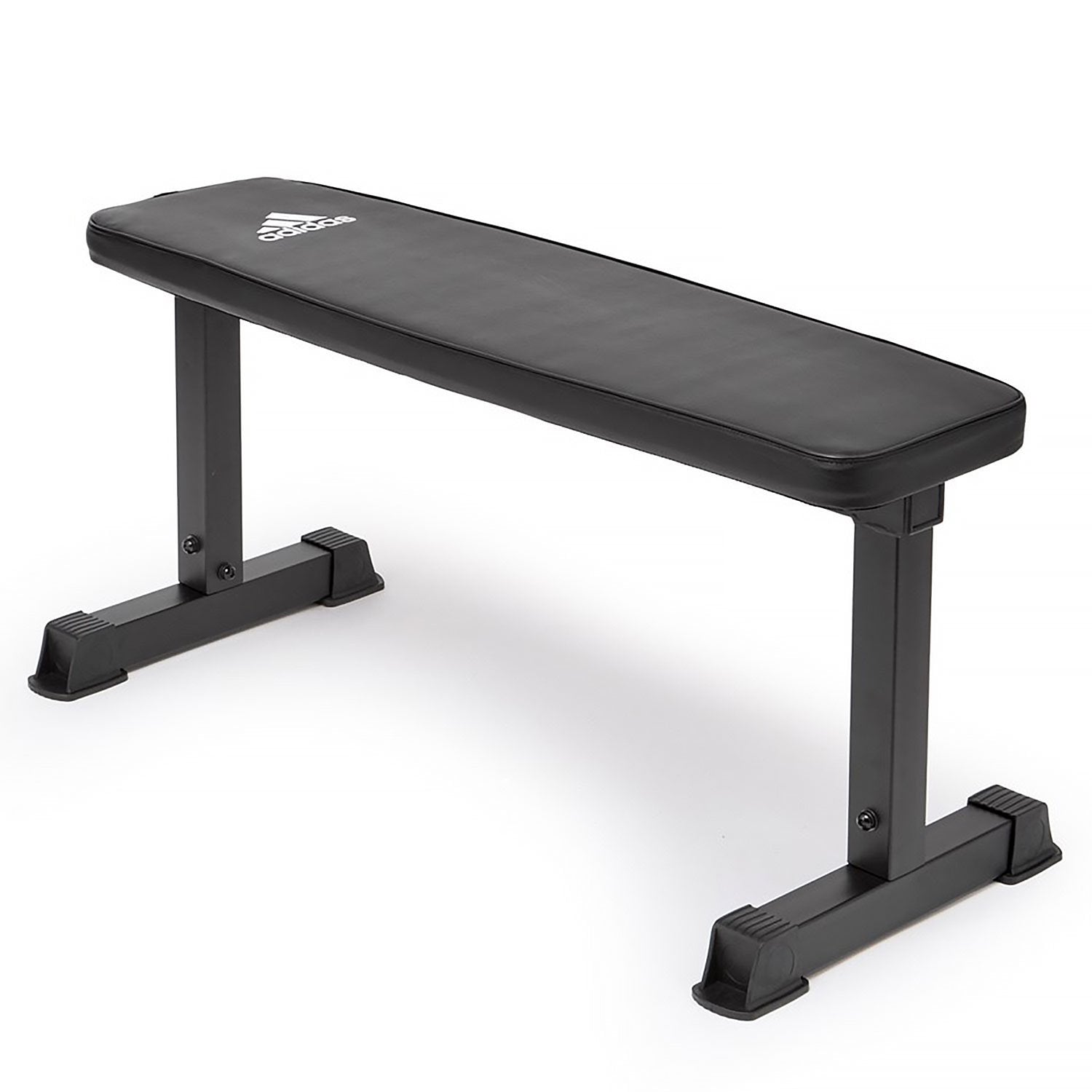 Sturdy Flat Exercise Weight Bench, 300 lb Max Capacity, Adidas