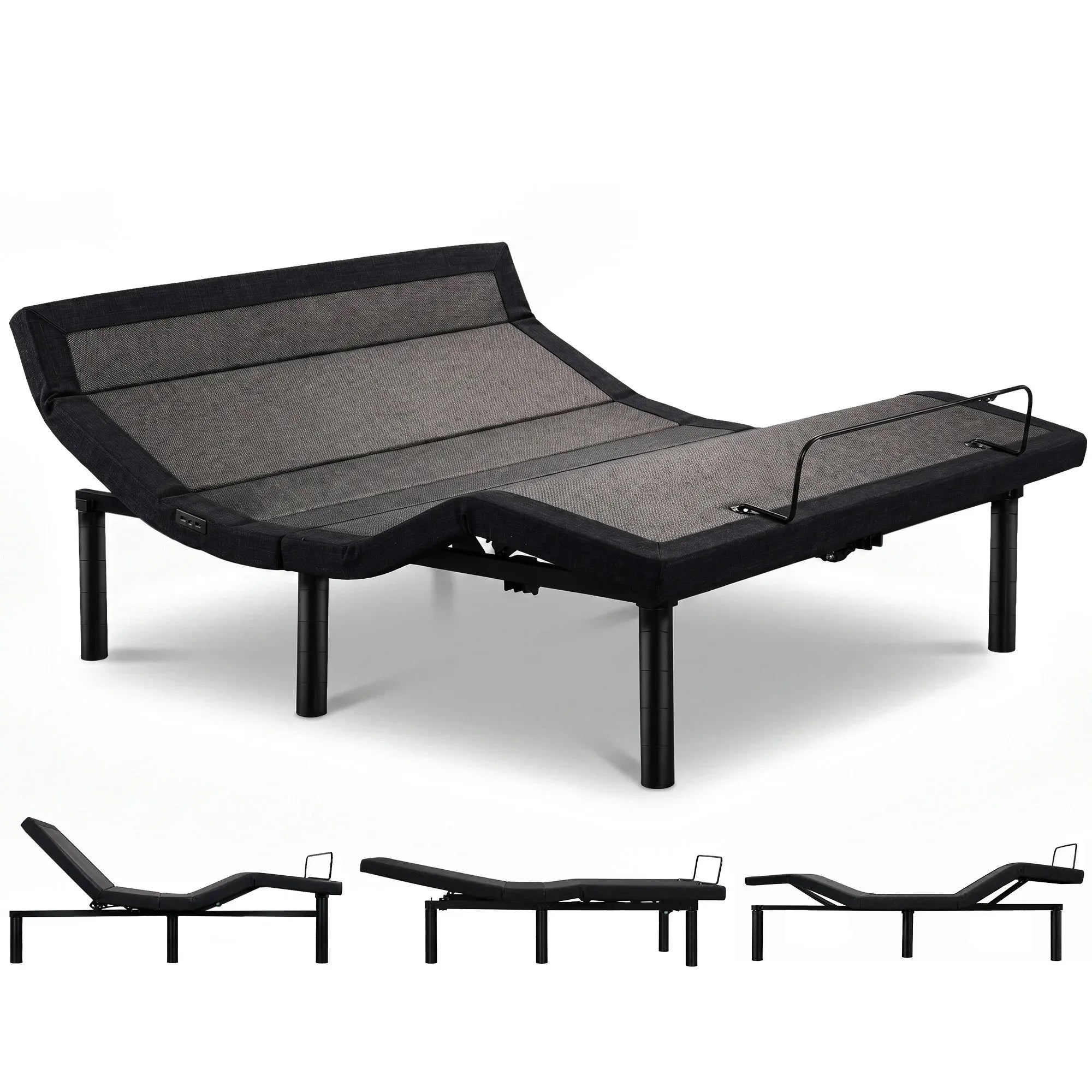 Therapedic Kinetic Advance Adjustable Double Bed Base with Head Tilt