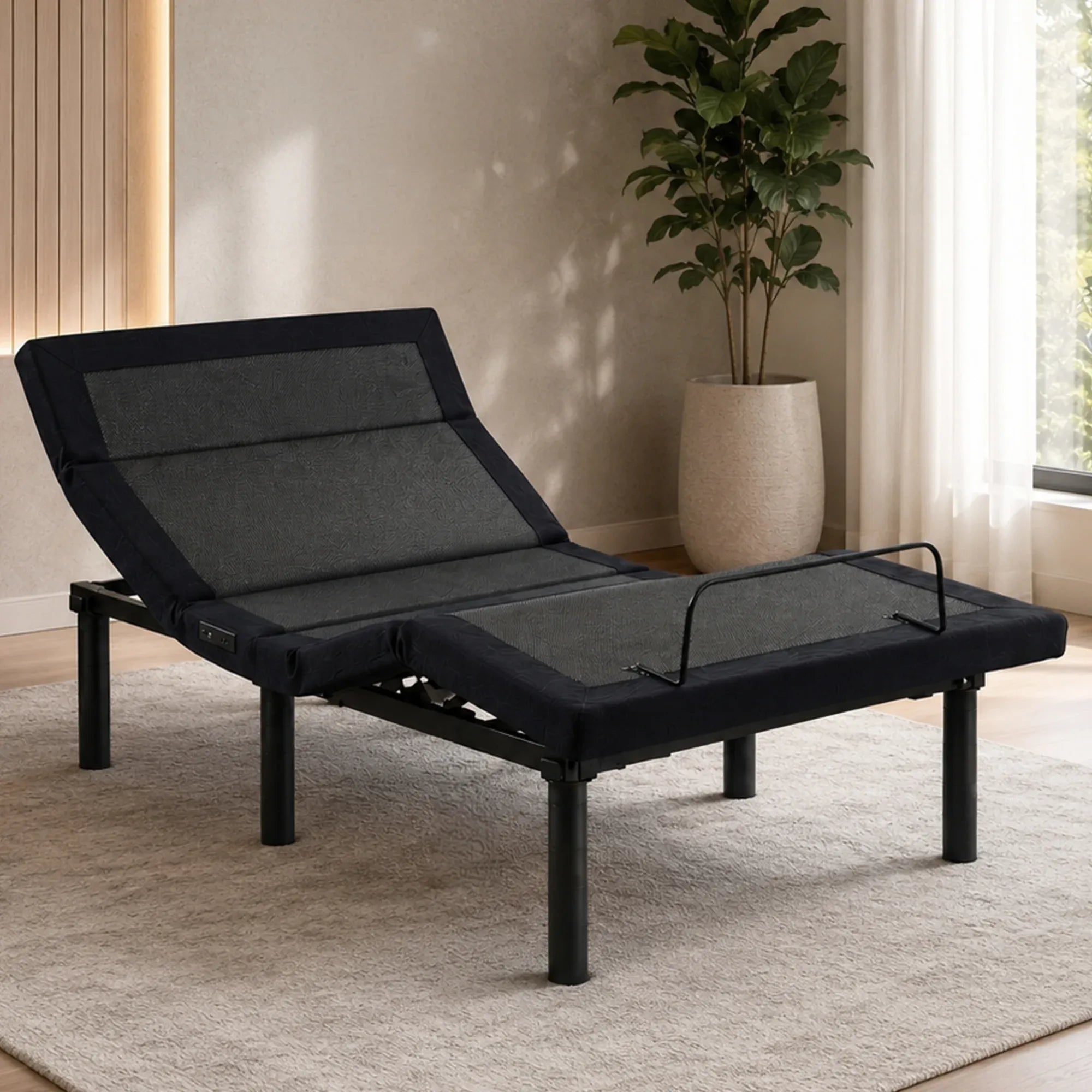 Therapedic Kinetic Advance Adjustable Long Single Bed Base with Head Tilt