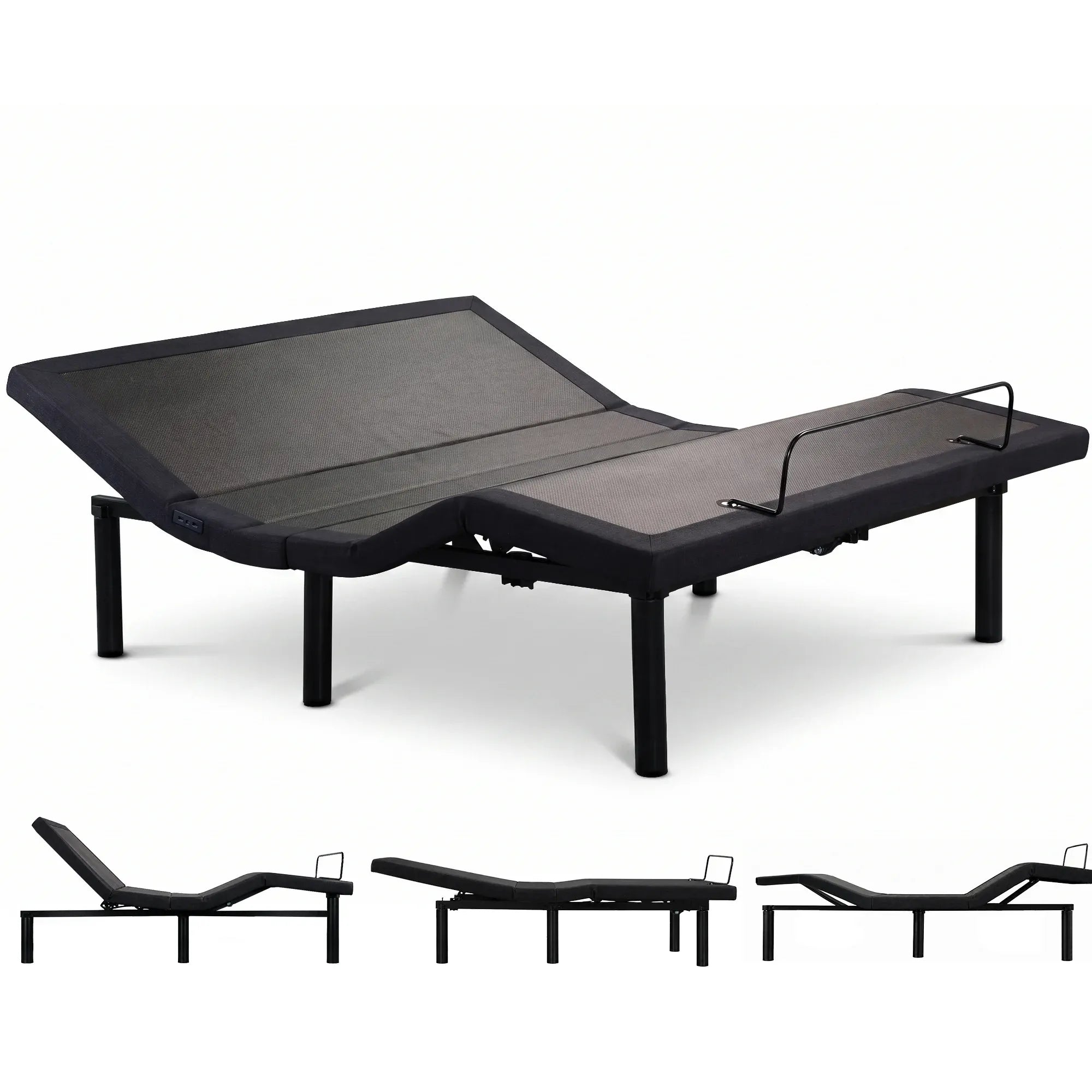 Therapedic Versa Adjustable Double Bed Base with Massage Function