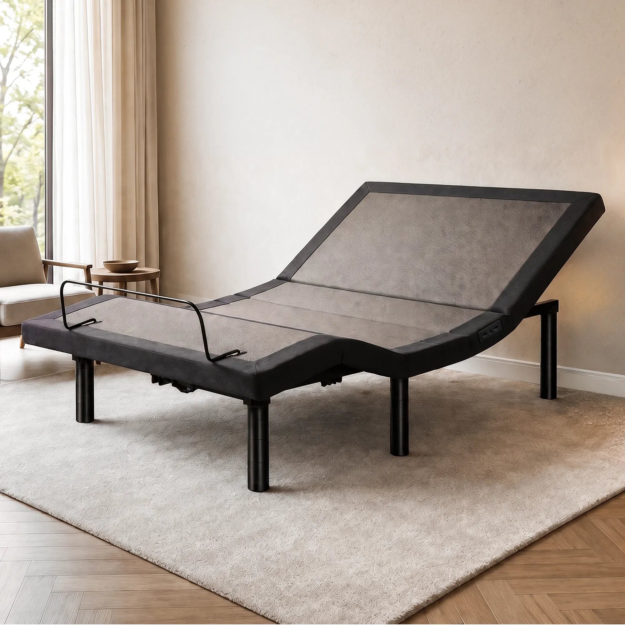 Therapedic Versa Adjustable King Single Bed Base with Massage Function